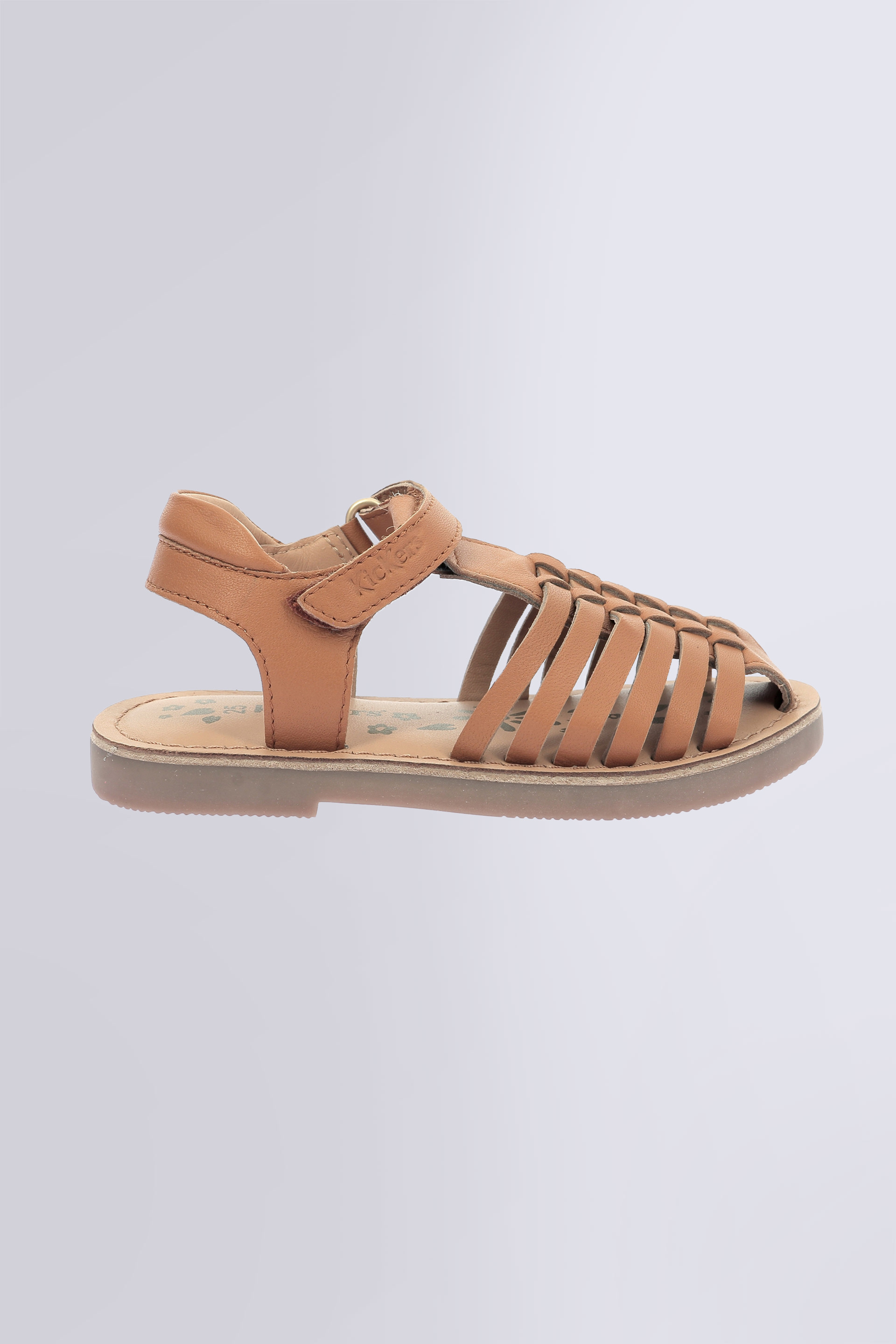 Kick Preklo - Sandales camel pour fille de la marque Kickers  - Kids & Co © Officiel