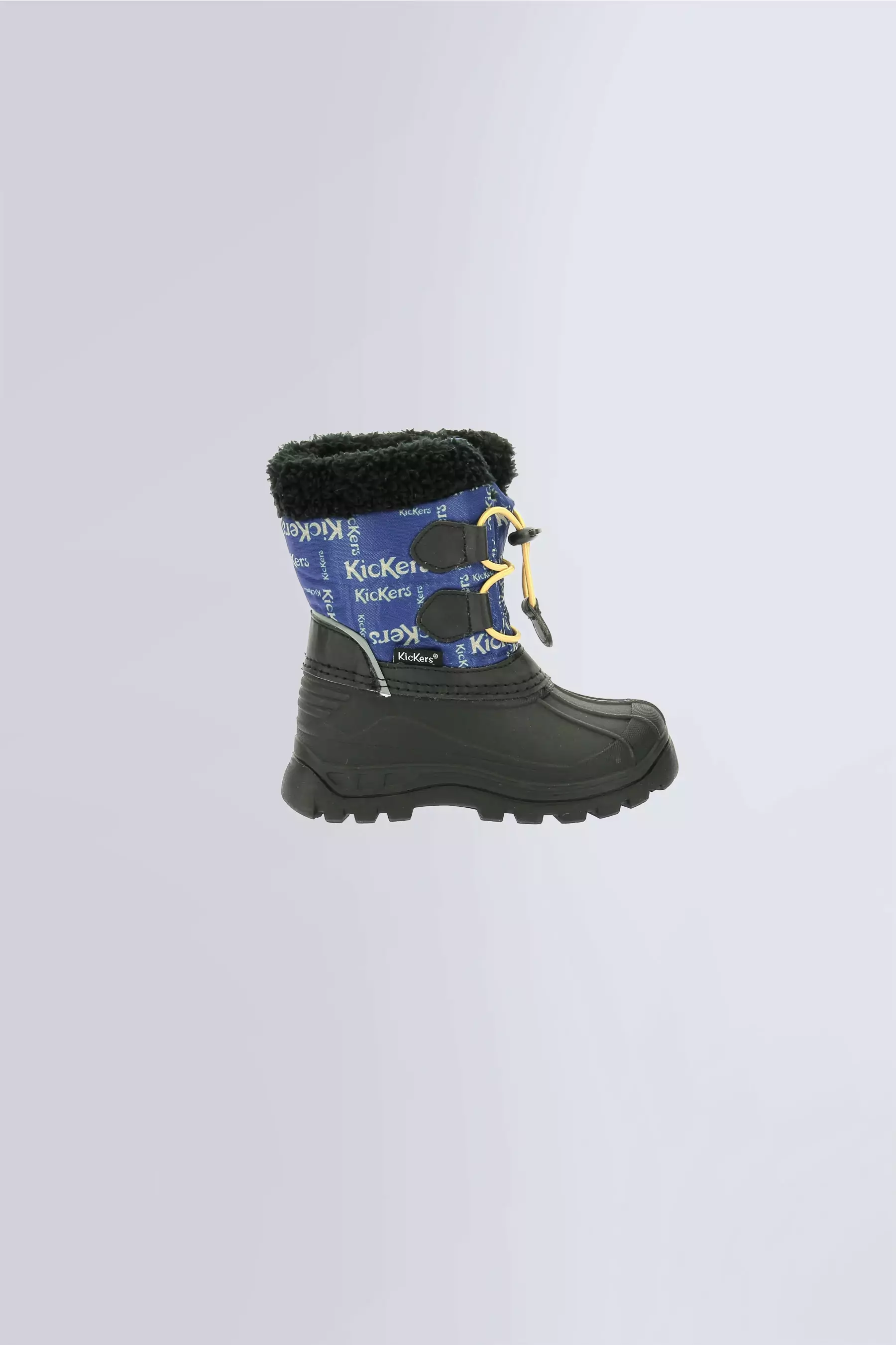 Sealsnow - Botte de neige noir et bleu pour garçon de la marque Kickers  - Kids & Co © Officiel