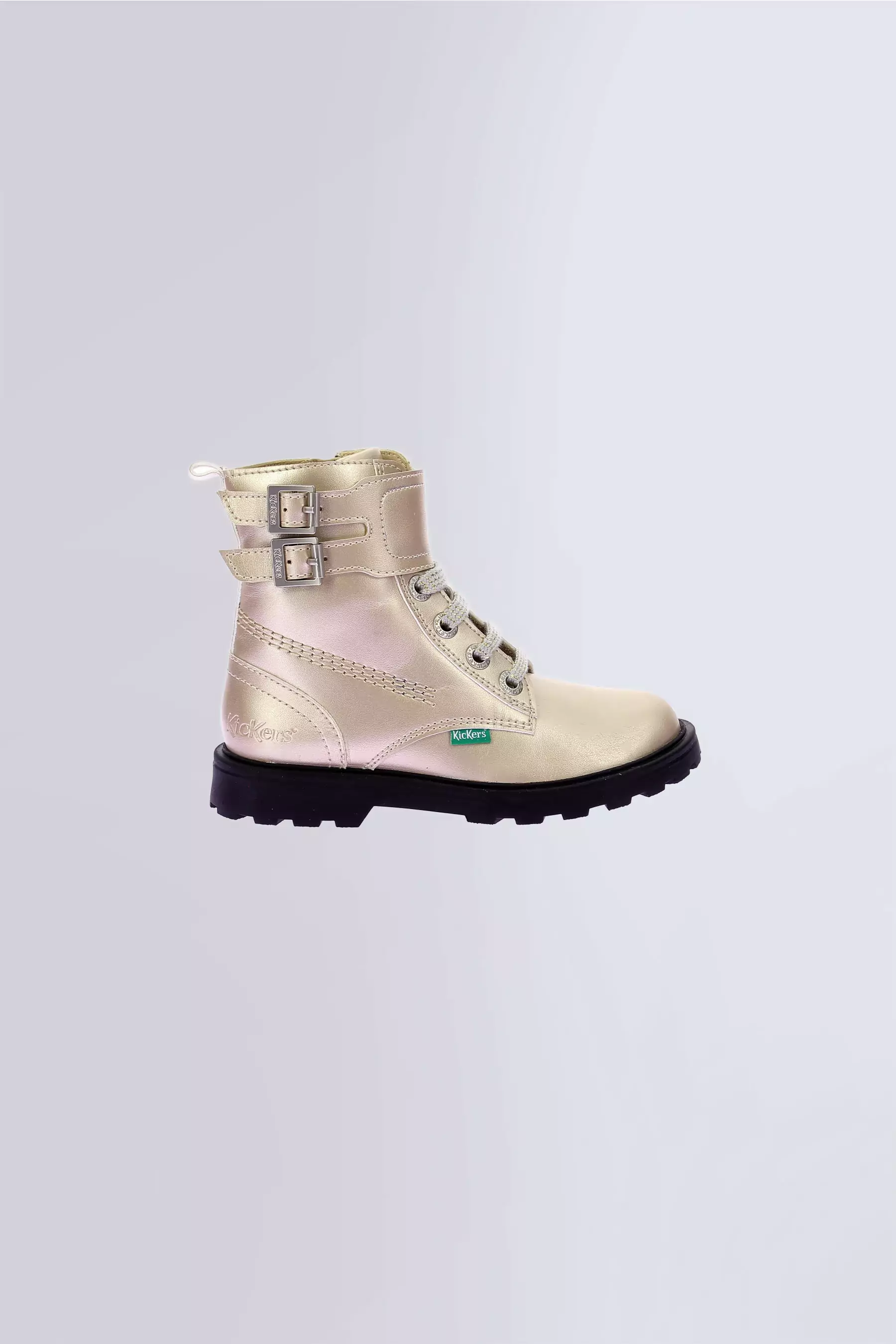 Kick Blush - Bottillons beige pour fille de la marque Kickers - Kids & Co © Officiel Kick Blush - Bottillons beige pour fille de la marque Kickers - Kids & Co © Officiel