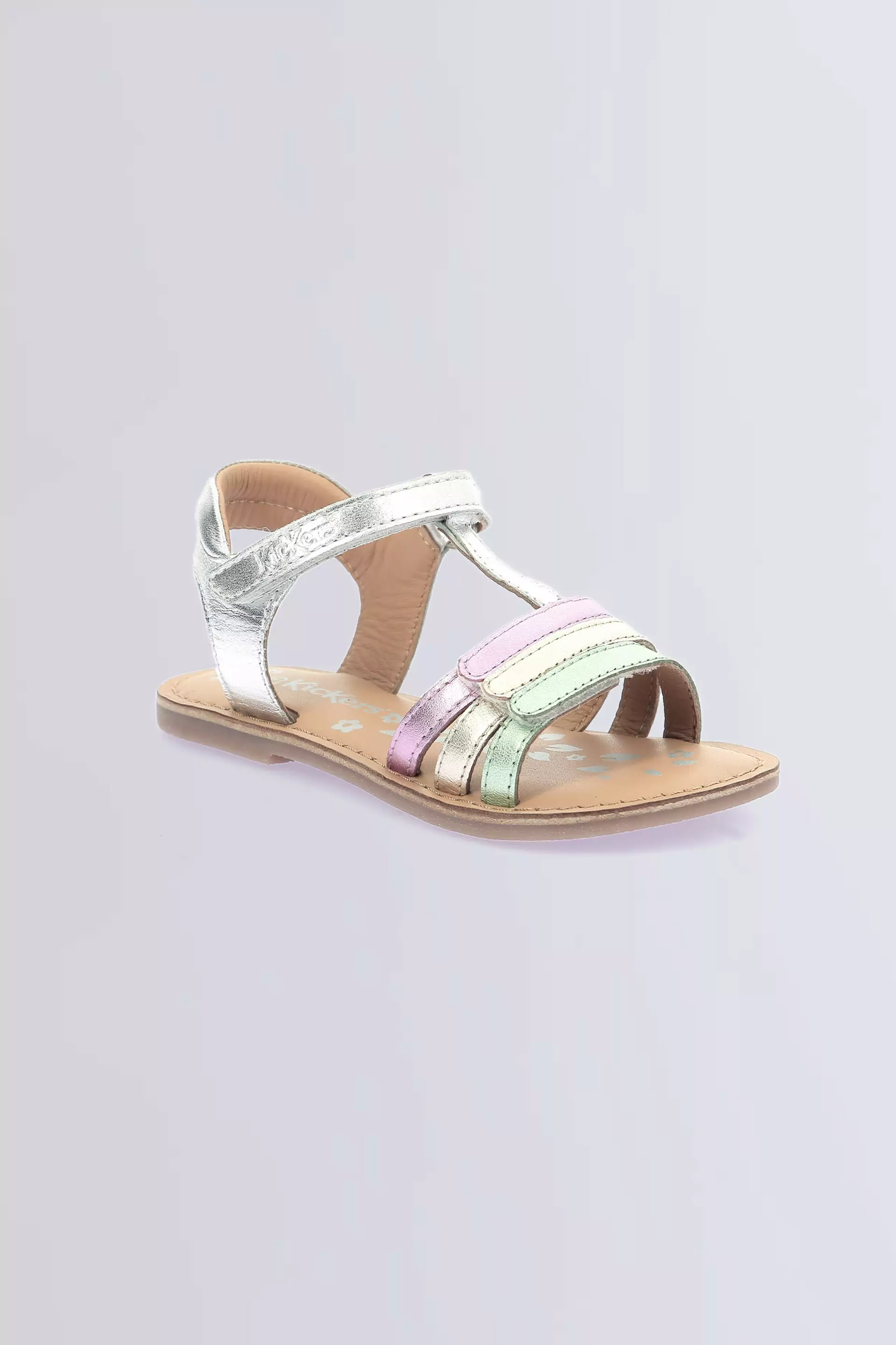 Diamanto - Sandales argent pour fille de la marque Kickers - Kids & Co © Officiel Diamanto - Sandales argent pour fille de la marque Kickers - Kids & Co © Officiel