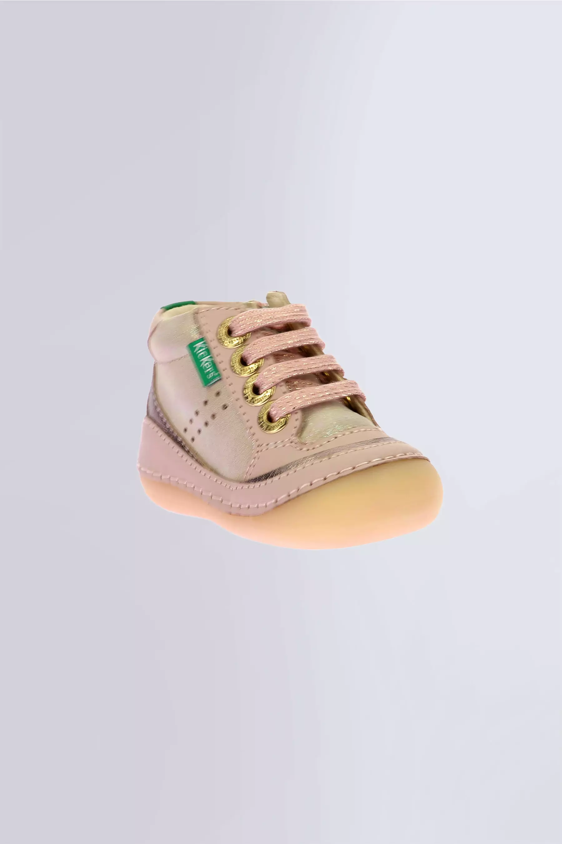 Kick Sopum - Bottillons rose pour fille de la marque Kickers - Kids & Co © Officiel Kick Sopum - Bottillons rose pour fille de la marque Kickers - Kids & Co © Officiel