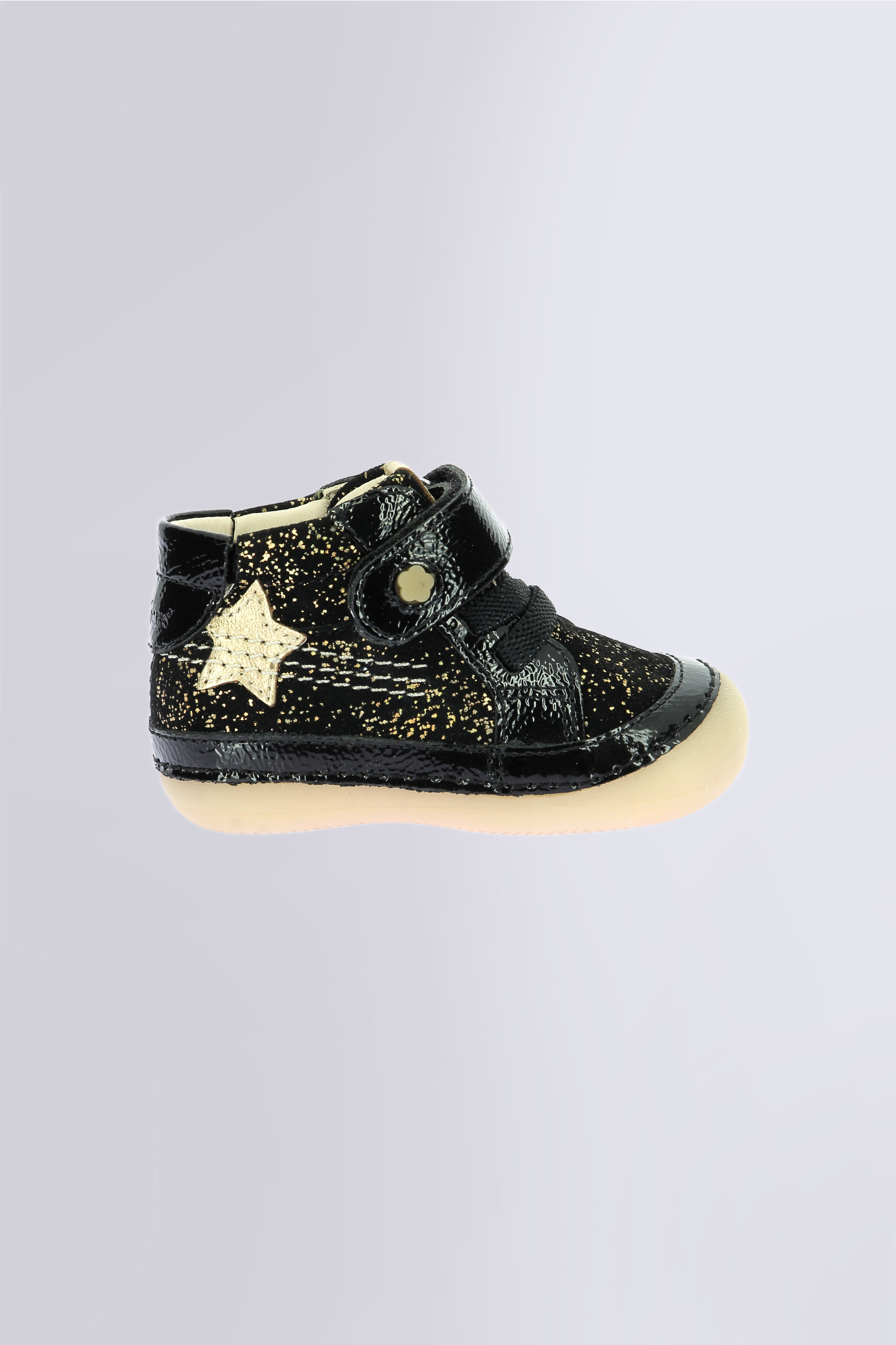 Sokistic - Bottillons noir et or pour fille de la marque Kickers  - Kids & Co © Officiel