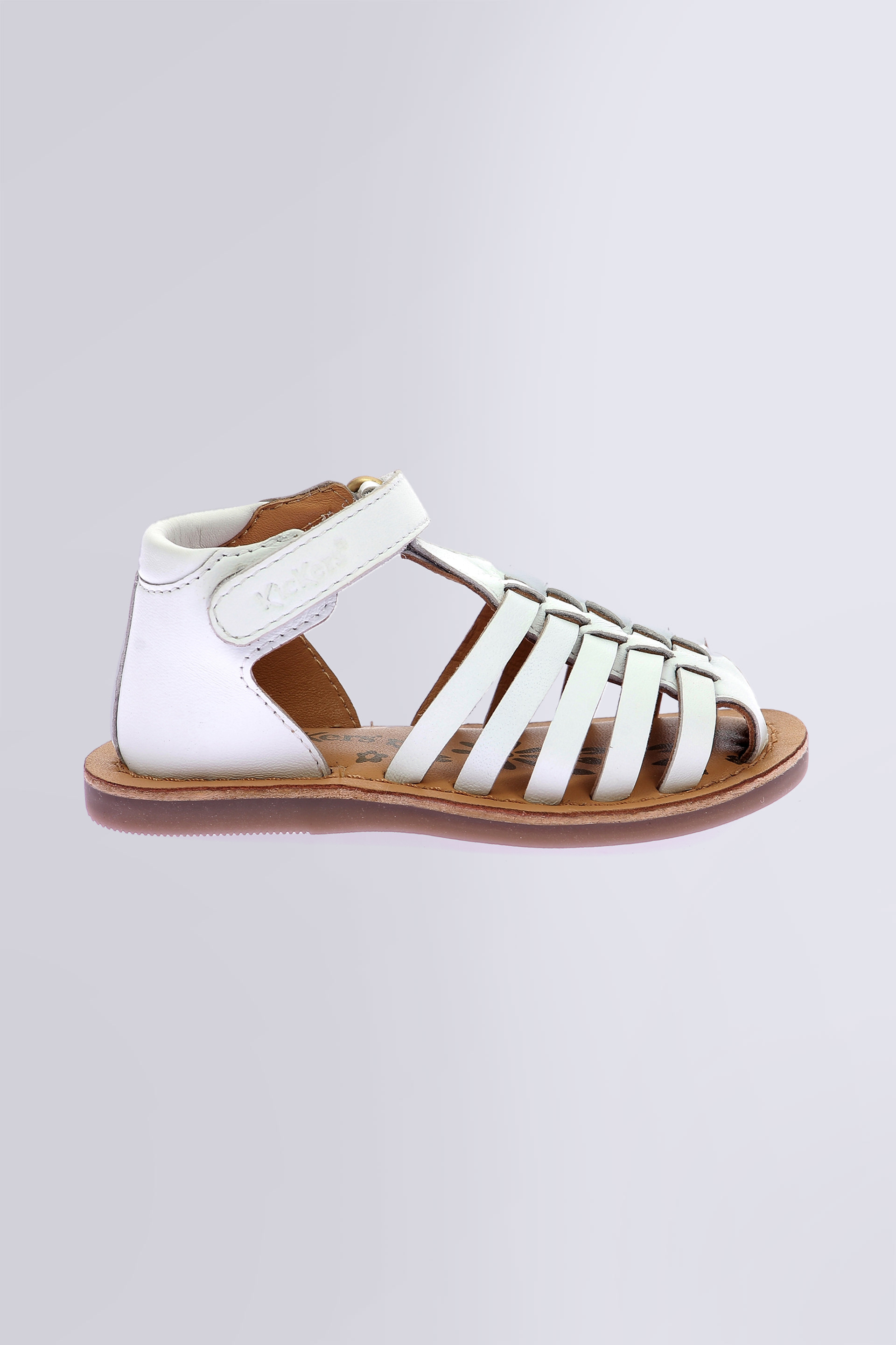 Kick Dilola - Sandales blanches pour fille de la marque Kickers  - Kids & Co © Officiel