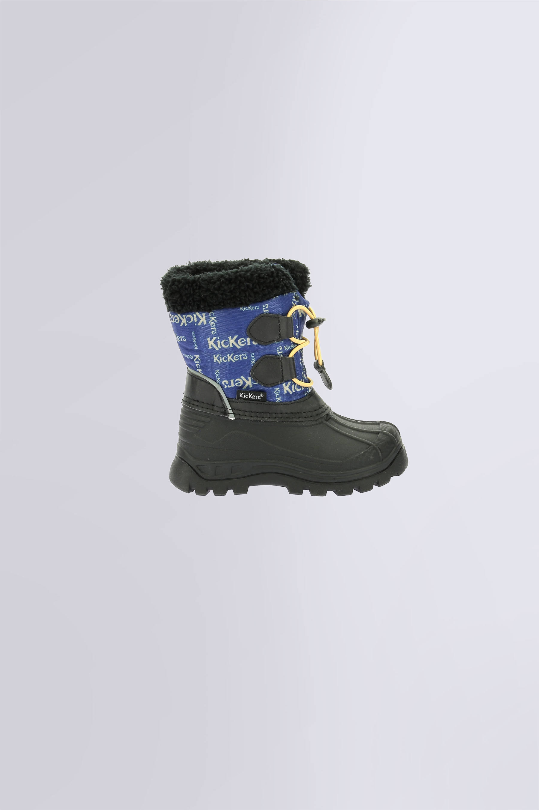 Sealsnow - Botte de neige noir et bleu pour garçon de la marque Kickers  - Kids & Co © Officiel