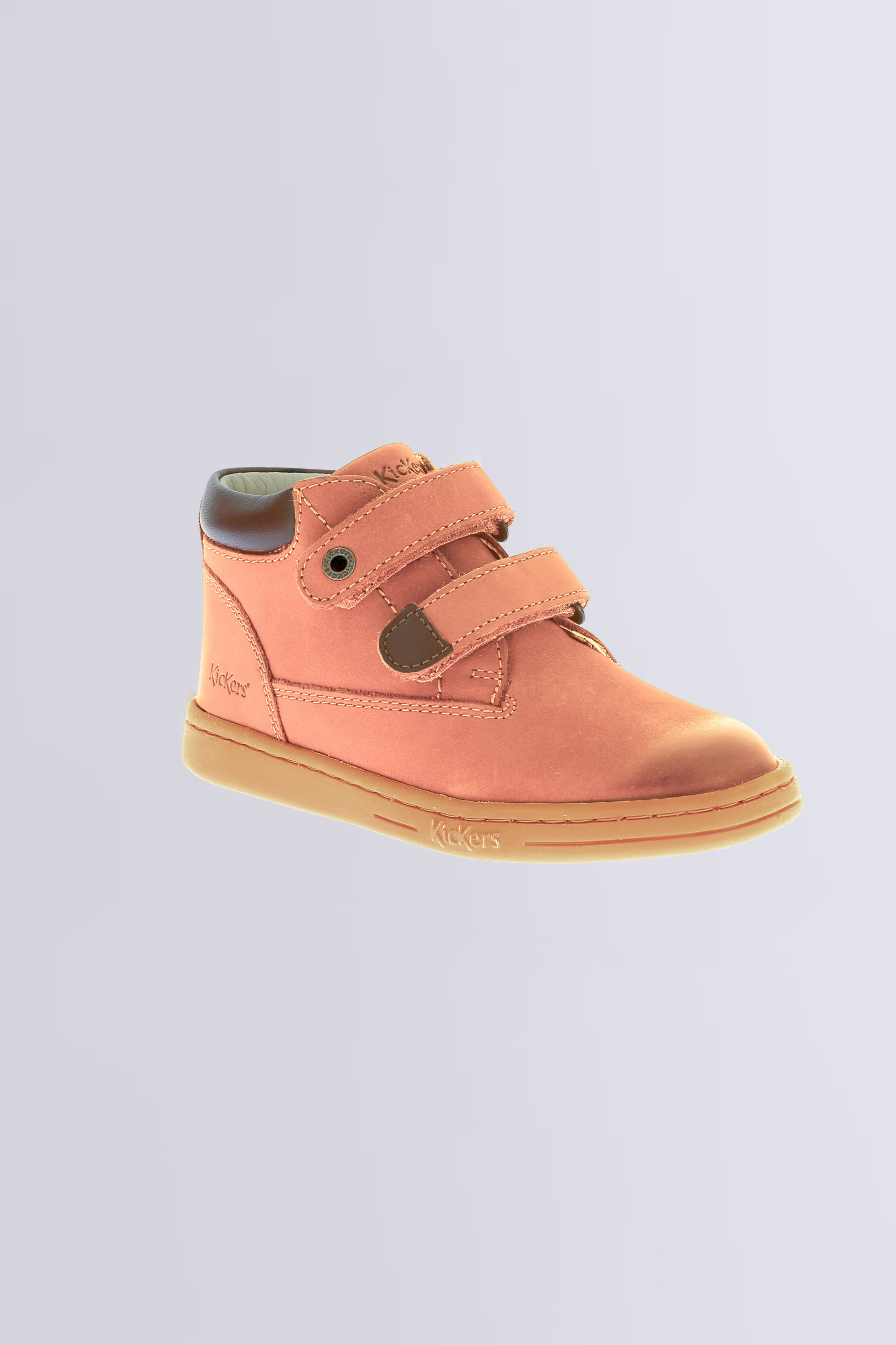 Tackeasy - Bottillons rose clair pour fille et garçon de la marque Kickers  - Kids & Co © Officiel