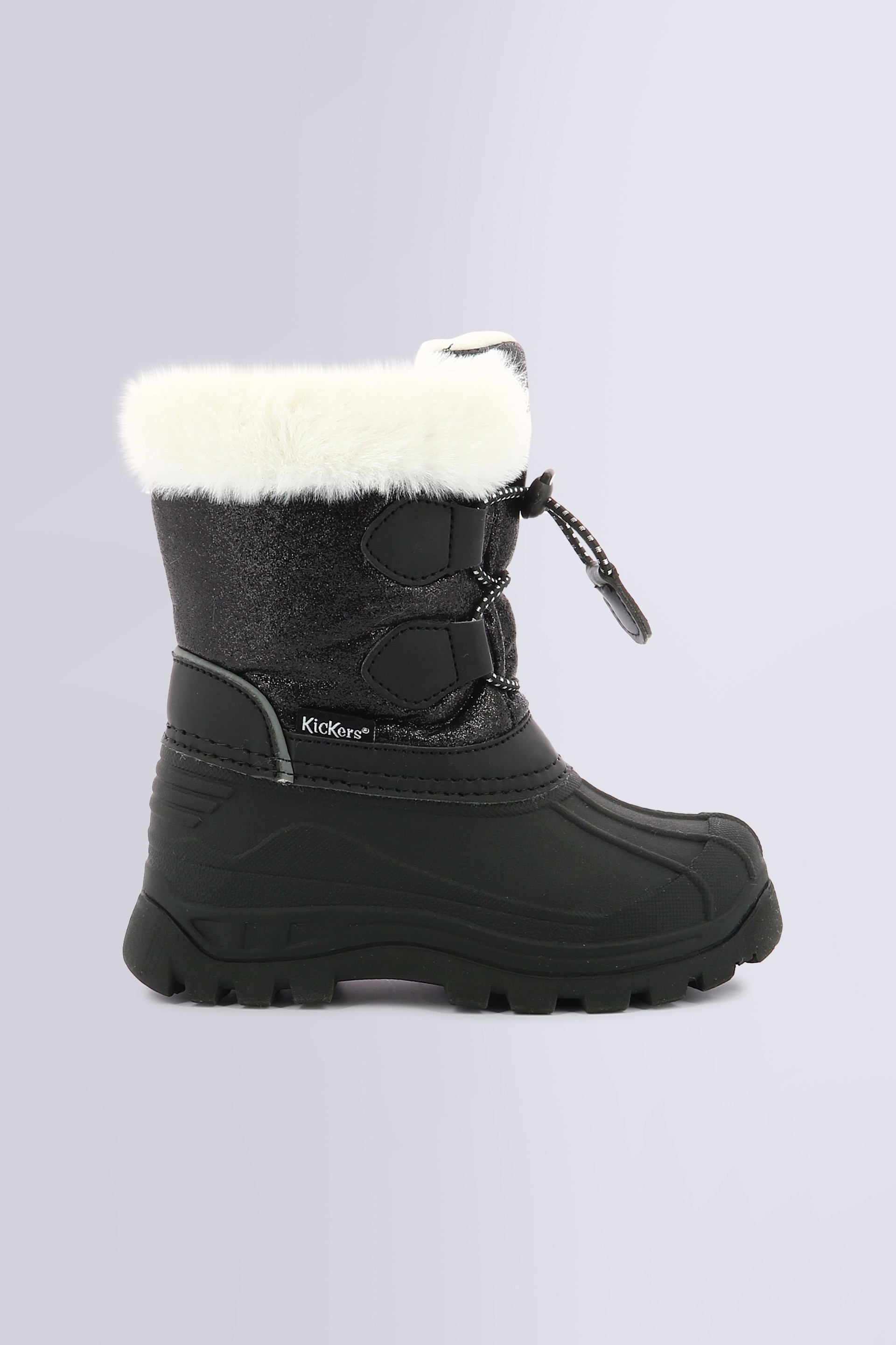 Sealsnow noir brillant - bottes de neige pour garçon - Kids & Co ©