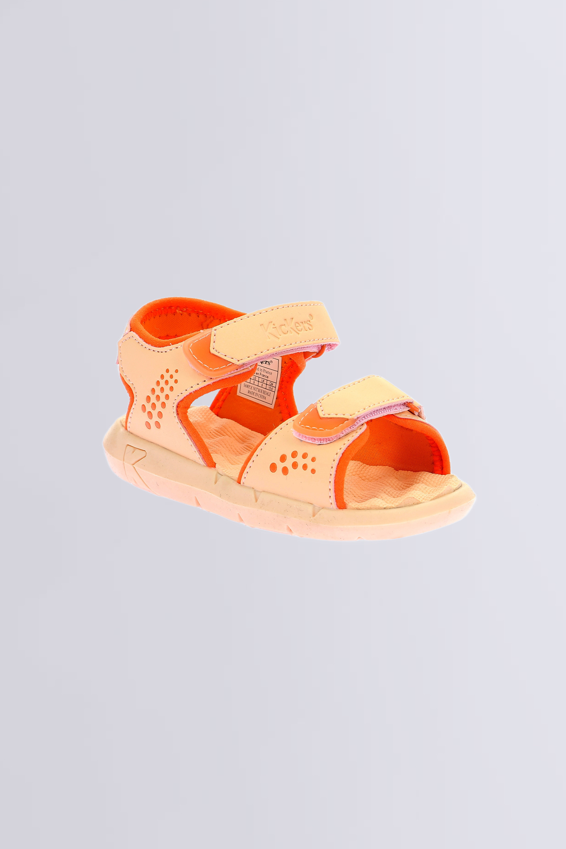 Jumangap - Sandales rose et orange pour fille et garçon de la marque Kickers - Kids & Co © Officiel Jumangap - Sandales rose et orange pour fille et garçon de la marque Kickers - Kids & Co © Officiel