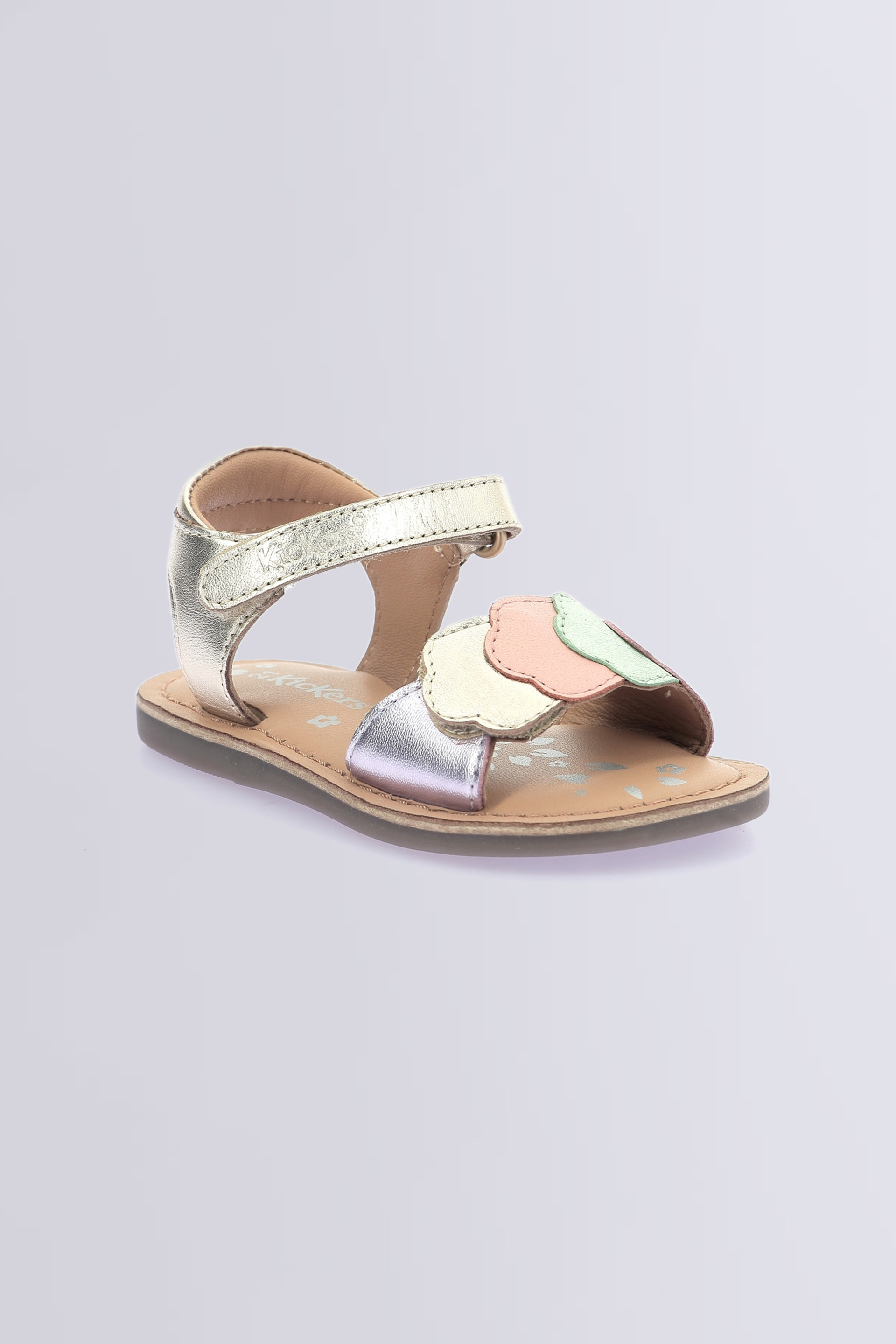 Dyastar - Sandales or pour fille de la marque Kickers - Kids & Co © Officiel Dyastar - Sandales or pour fille de la marque Kickers - Kids & Co © Officiel