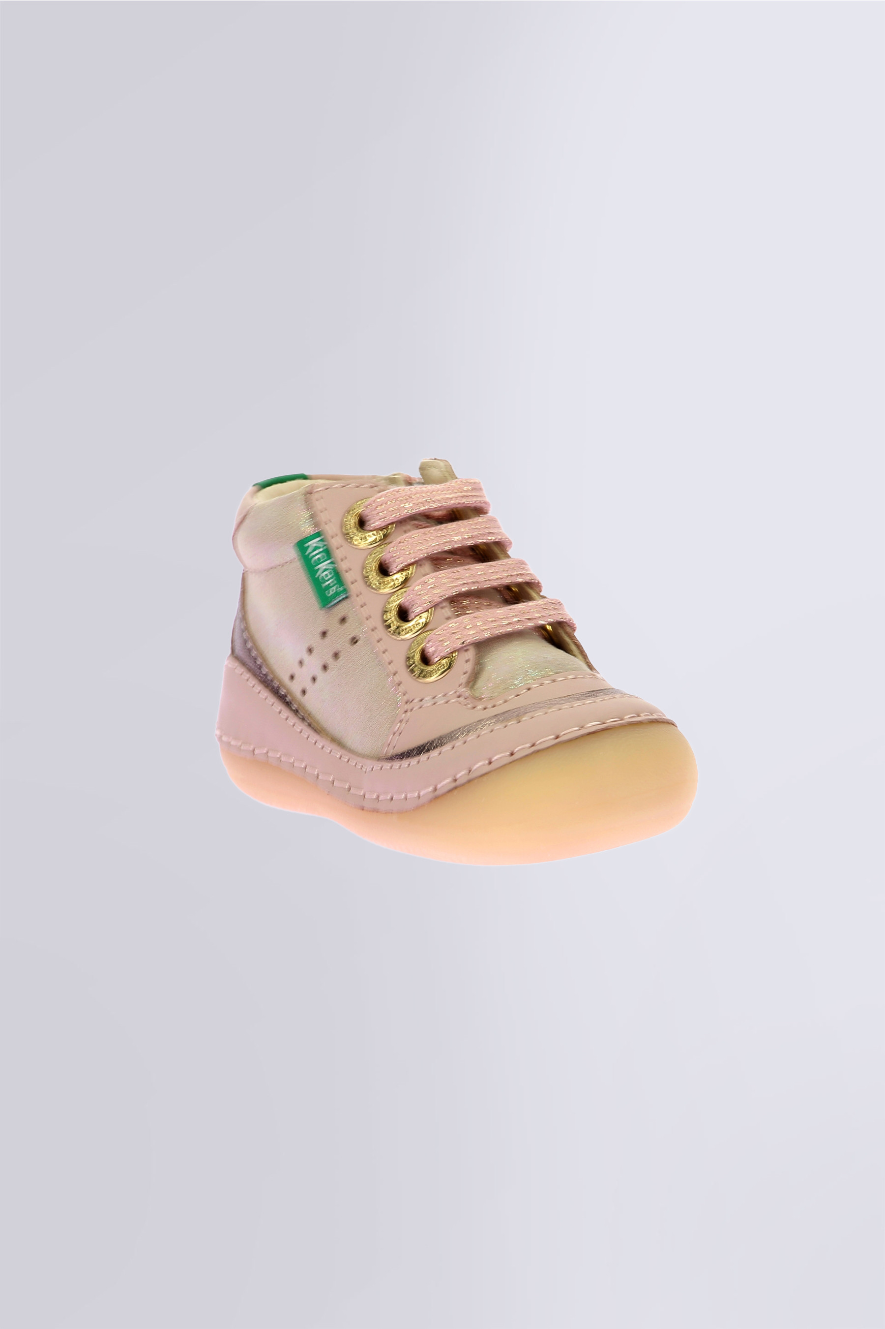 Kick Sopum - Bottillons rose pour fille de la marque Kickers - Kids & Co © Officiel Kick Sopum - Bottillons rose pour fille de la marque Kickers - Kids & Co © Officiel