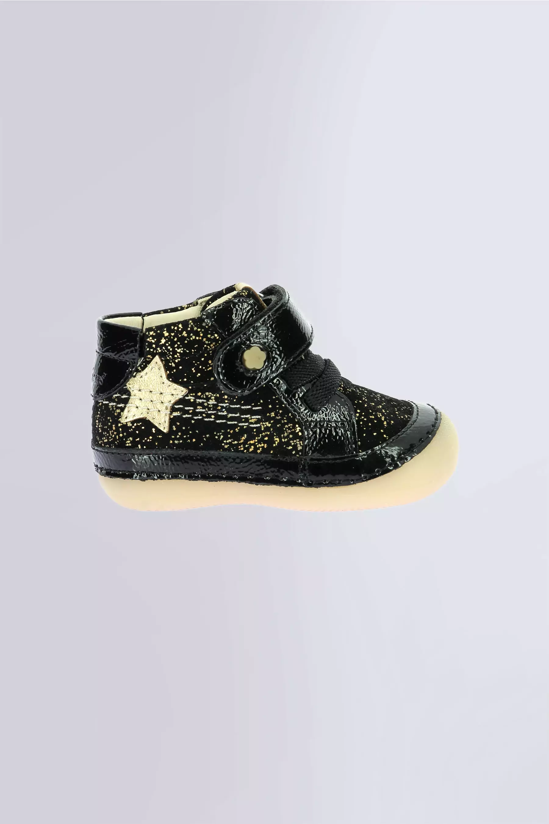Sokistic - Bottillons noir et or pour fille de la marque Kickers  - Kids & Co © Officiel