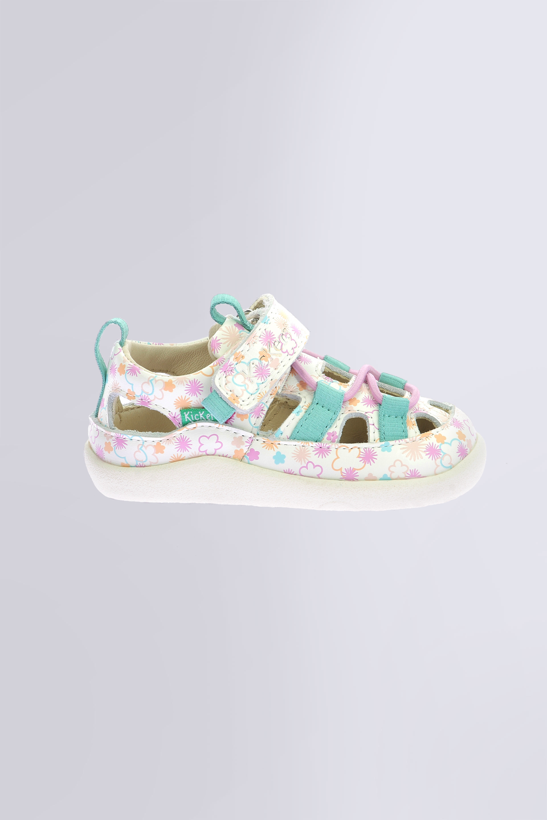 Kick Frony - Sandales blanches pour fille de la marque Kickers  - Kids & Co © Officiel