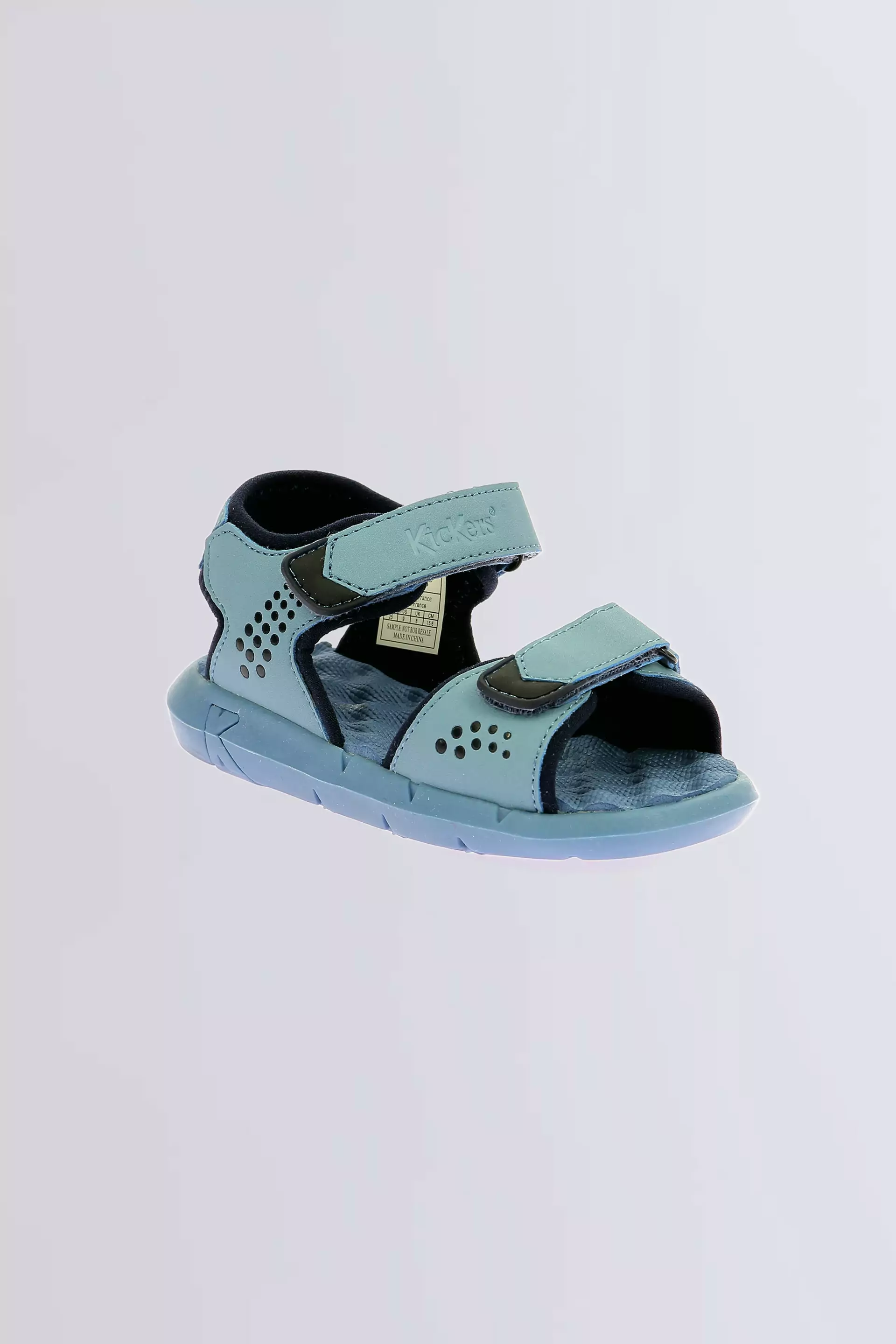 Jumangap - Sandales bleu et marine pour fille et garçon de la marque Kickers  - Kids & Co © Officiel