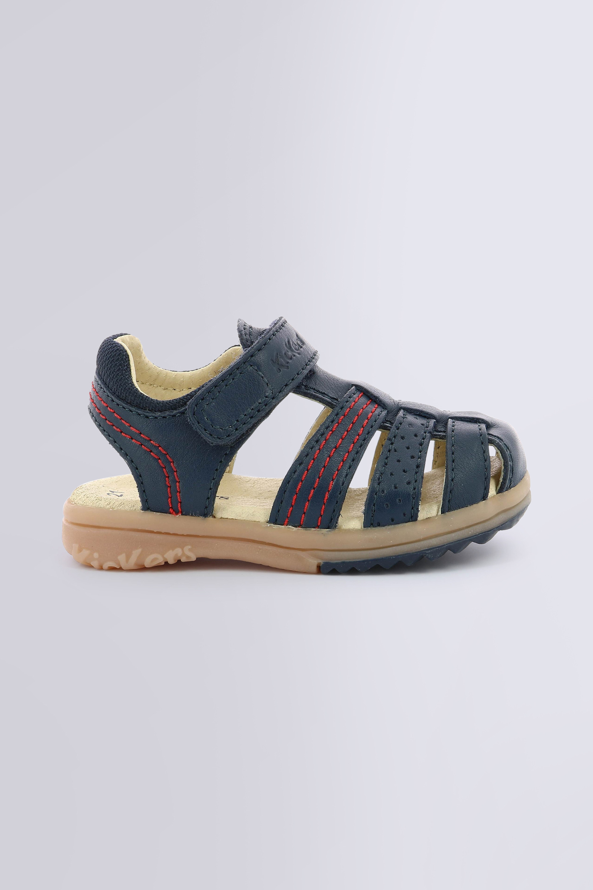 Platinium marine - Sandales pour garçon de la marque Kickers - Kids & Co © Officiel