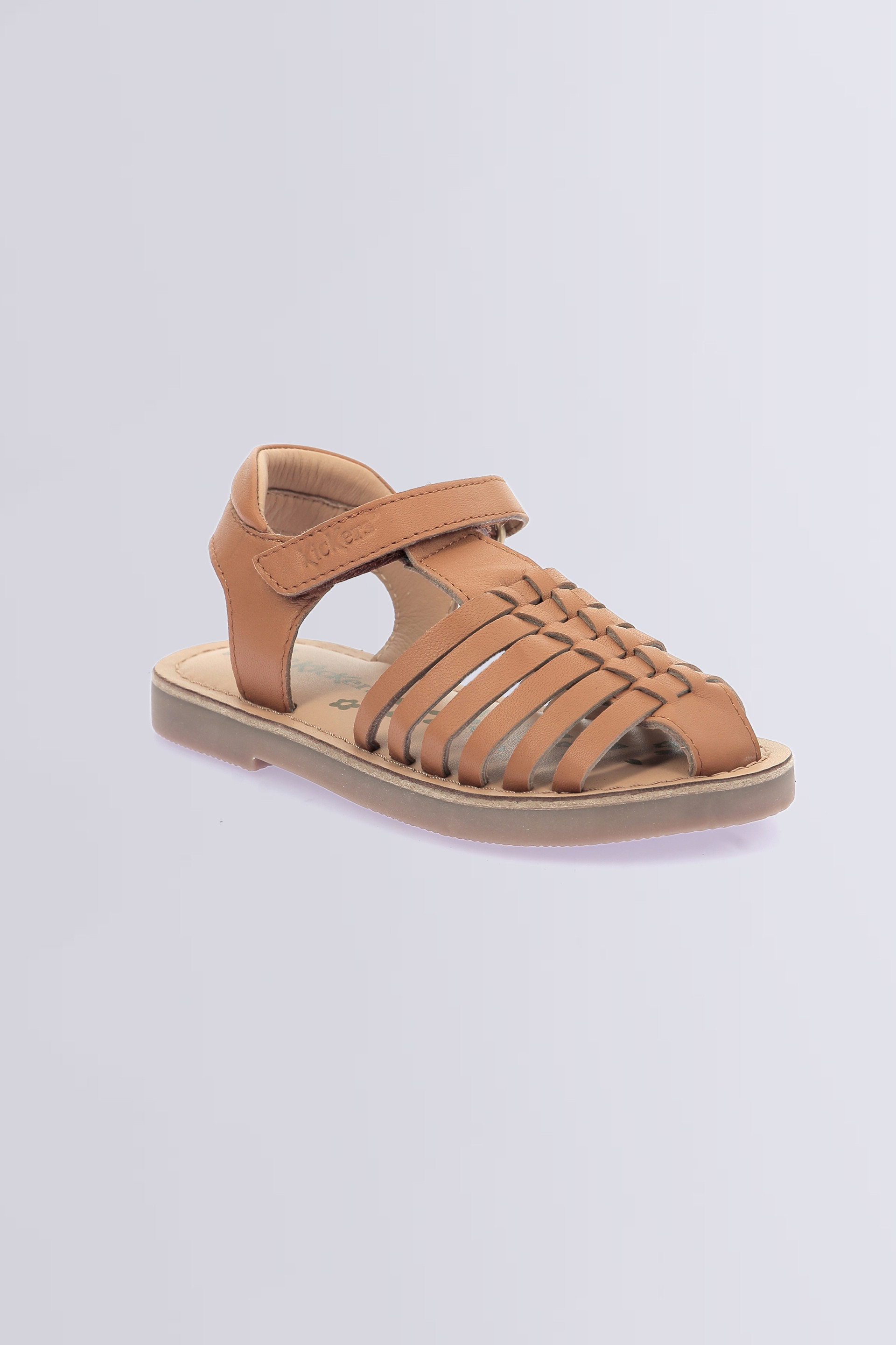 Kick Preklo - Sandales camel pour fille de la marque Kickers  - Kids & Co © Officiel