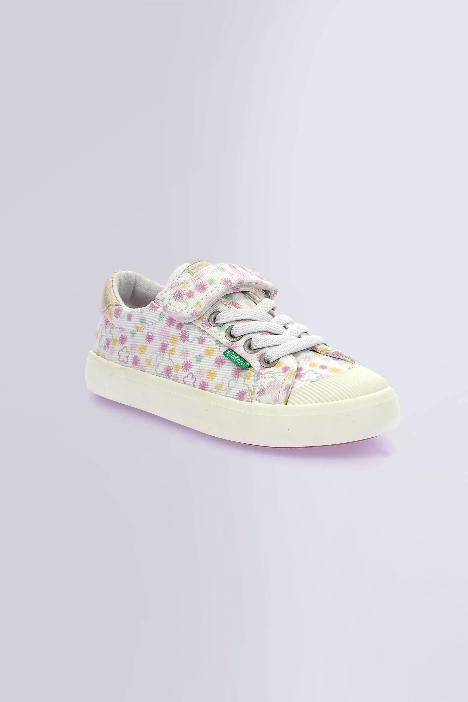 Kickgoldi - Baskets blanc pour fille de la marque Kickers  - Kids & Co © Officiel
