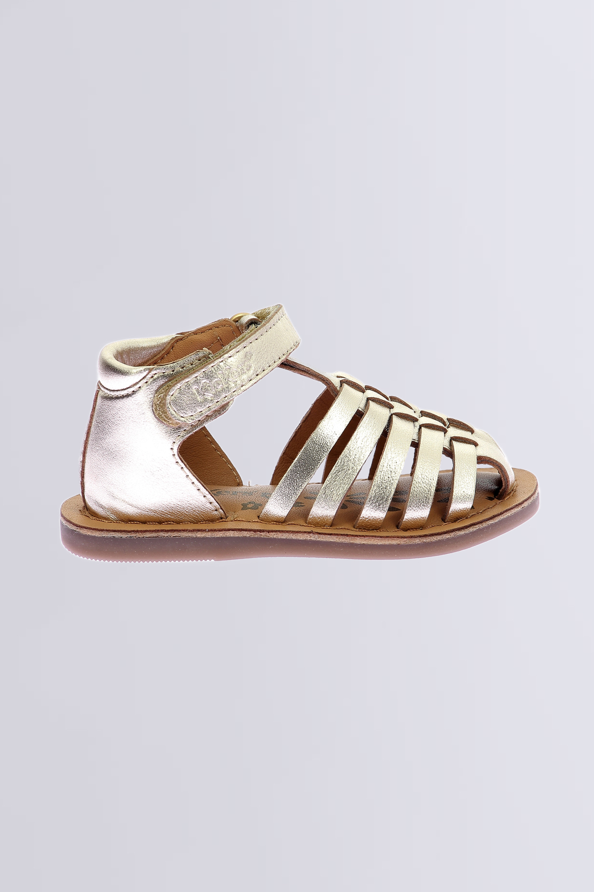 Kick Dilola - Sandales or pour fille de la marque Kickers  - Kids & Co © Officiel