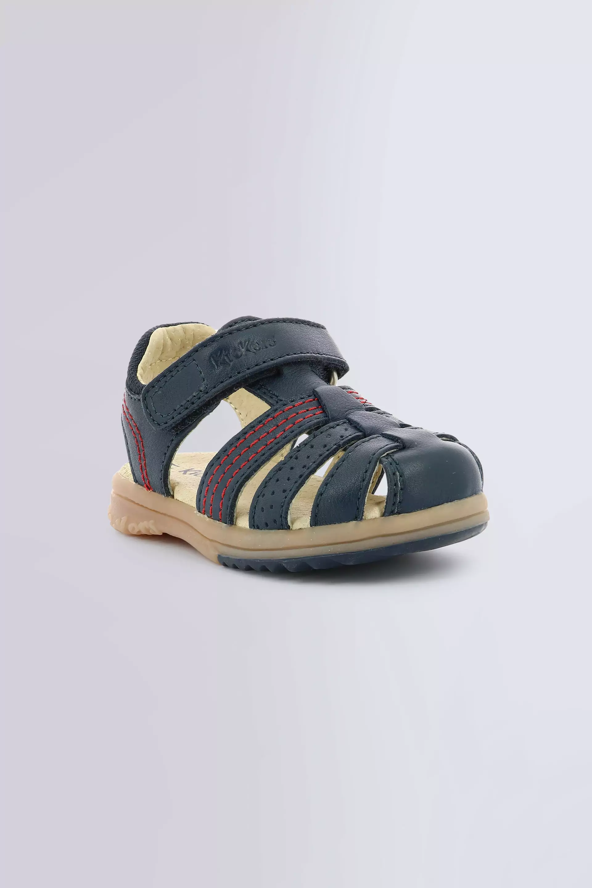 Platinium marine - Sandales pour garçon de la marque Kickers - Kids & Co © Officiel