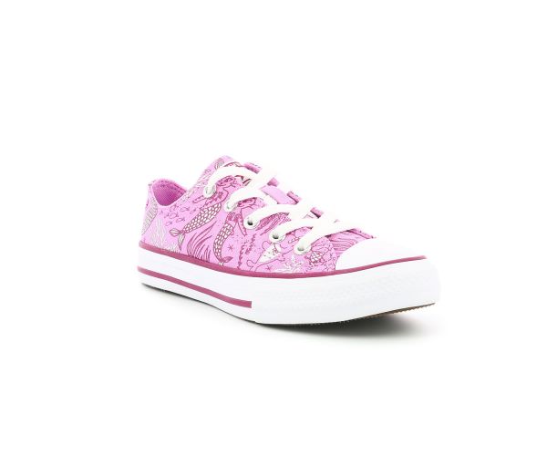 converse rose et violet