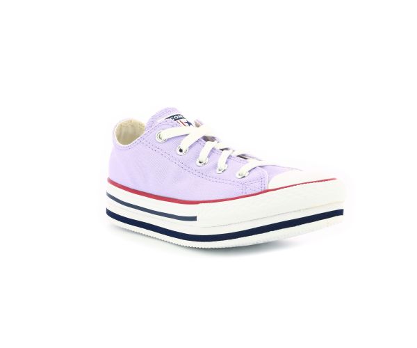 converse fille violet