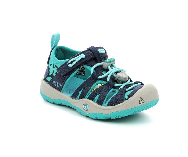 MOXIE SANDAL DRESS BLUE VIRIDIAN