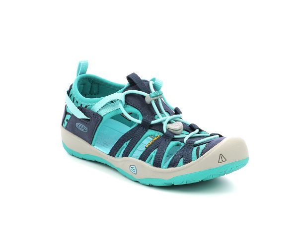 MOXIE SANDAL DRESS BLUE VIRIDIAN
