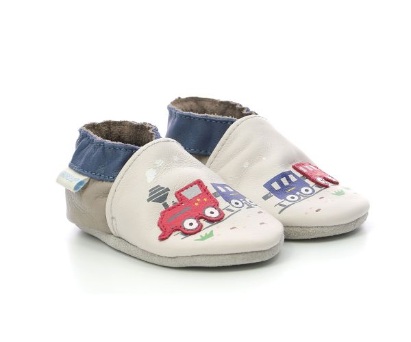 FUNNY TRAIN BEIGE CLAIR GRIS