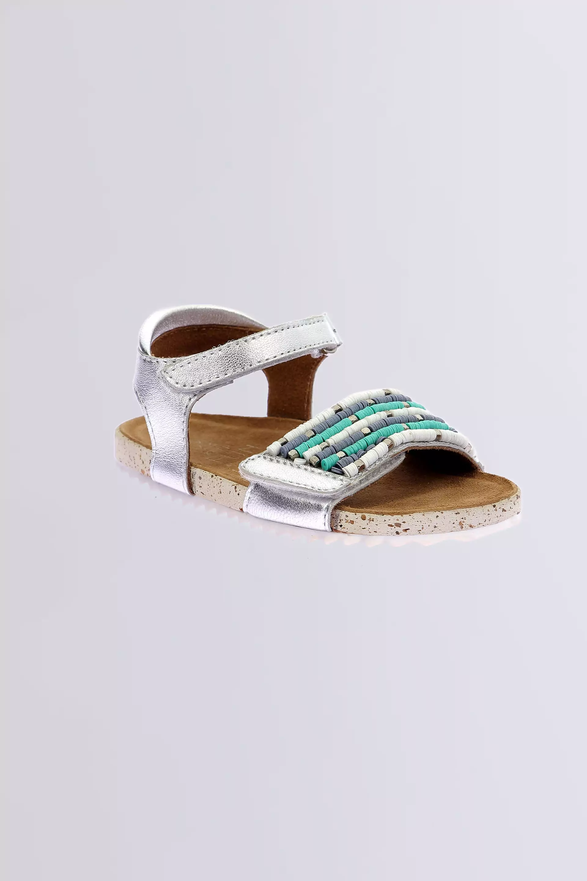 Mo Charlene - Sandales argent pour fille de la marque Mod 8 - Kids & Co © Officiel Mo Charlene - Sandales argent pour fille de la marque Mod 8 - Kids & Co © Officiel