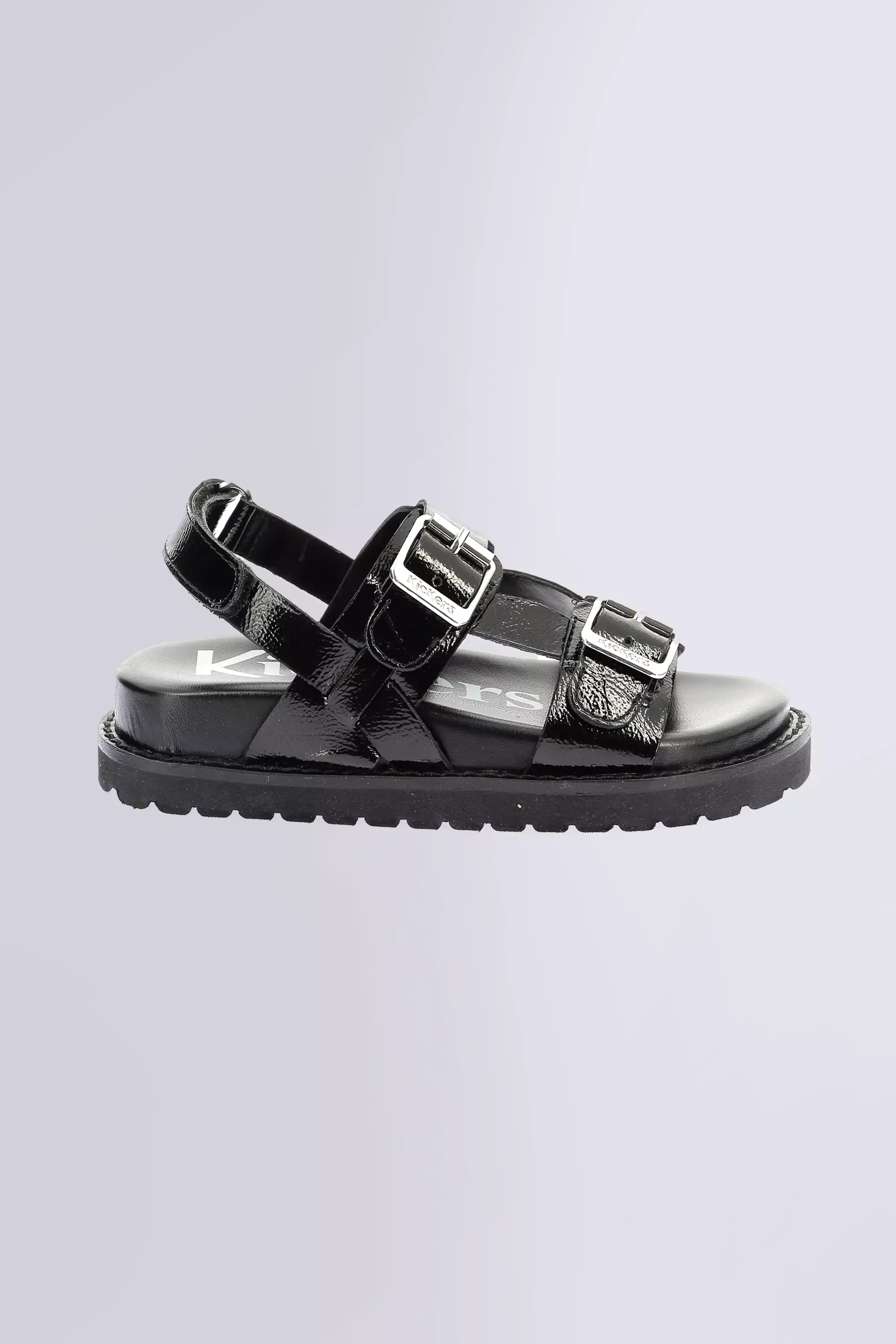 Neosummer Kid - Sandales noires pour fille de la marque Kickers  - Kids & Co © Officiel