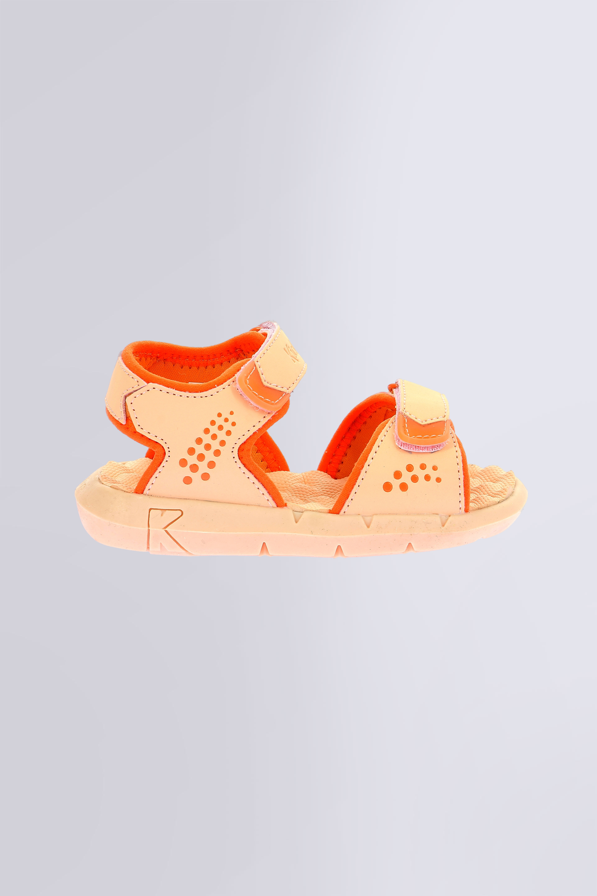 Jumangap - Sandales rose et orange pour fille et garçon de la marque Kickers  - Kids & Co © Officiel