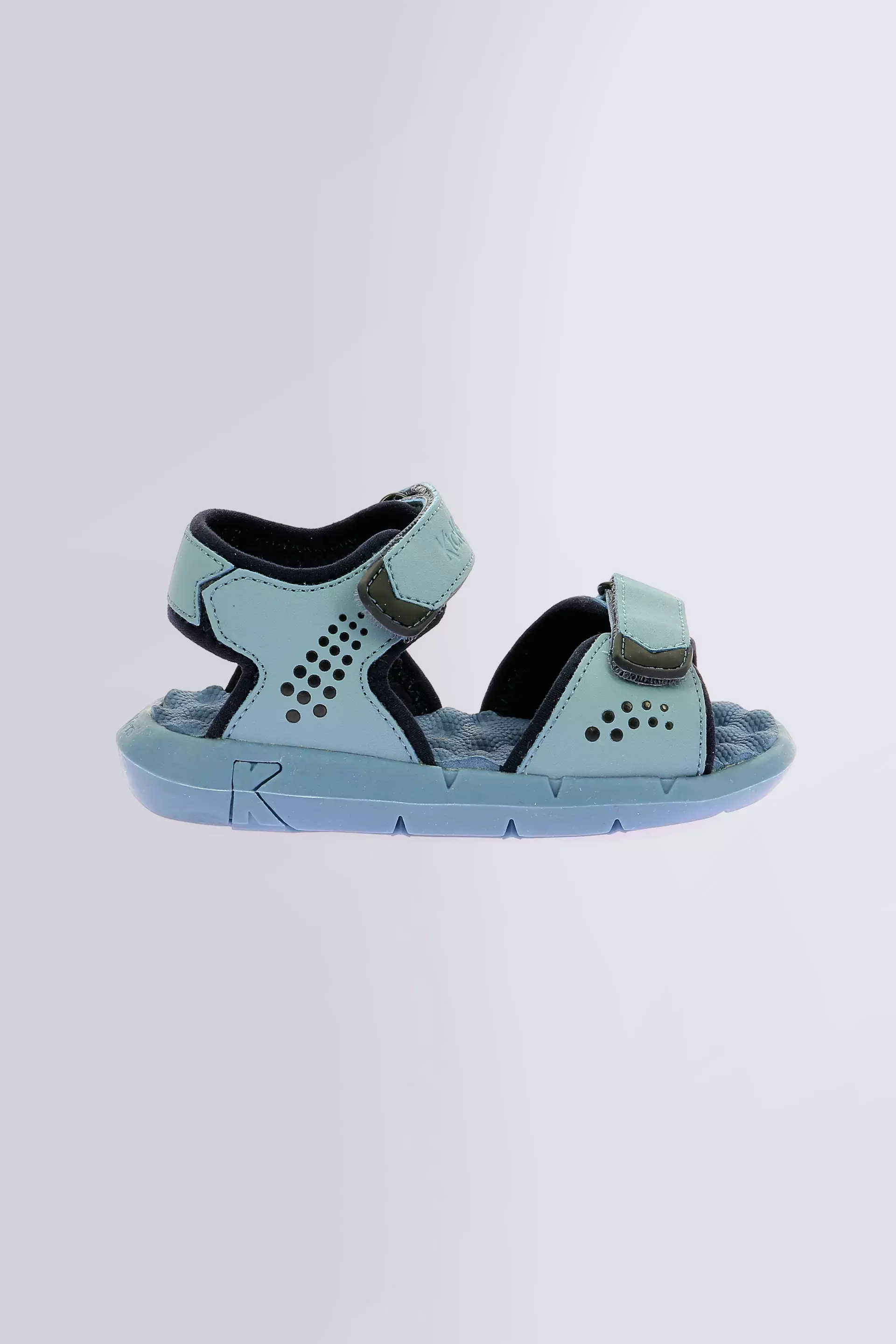 Jumangap - Sandales bleu et marine pour fille et garçon de la marque Kickers  - Kids & Co © Officiel