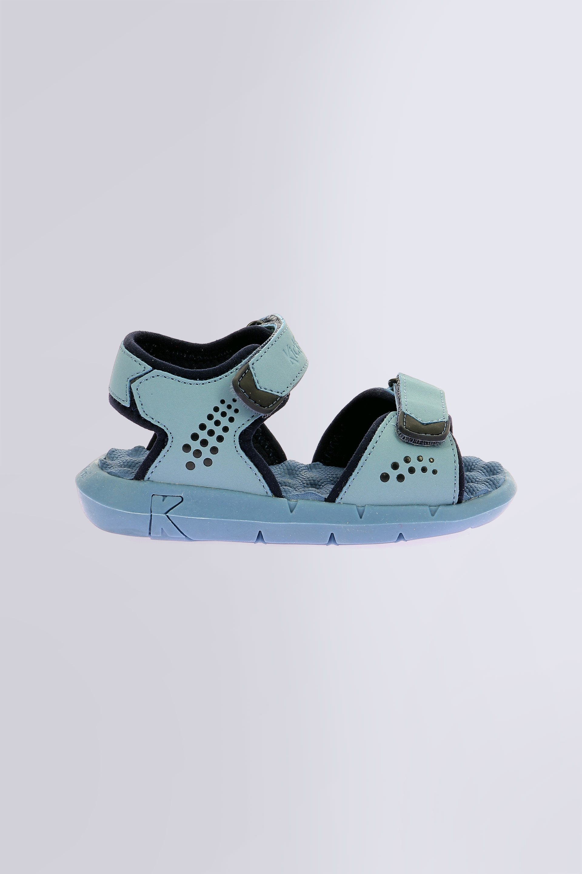 Jumangap - Sandales bleu et marine pour fille et garçon de la marque Kickers  - Kids & Co © Officiel