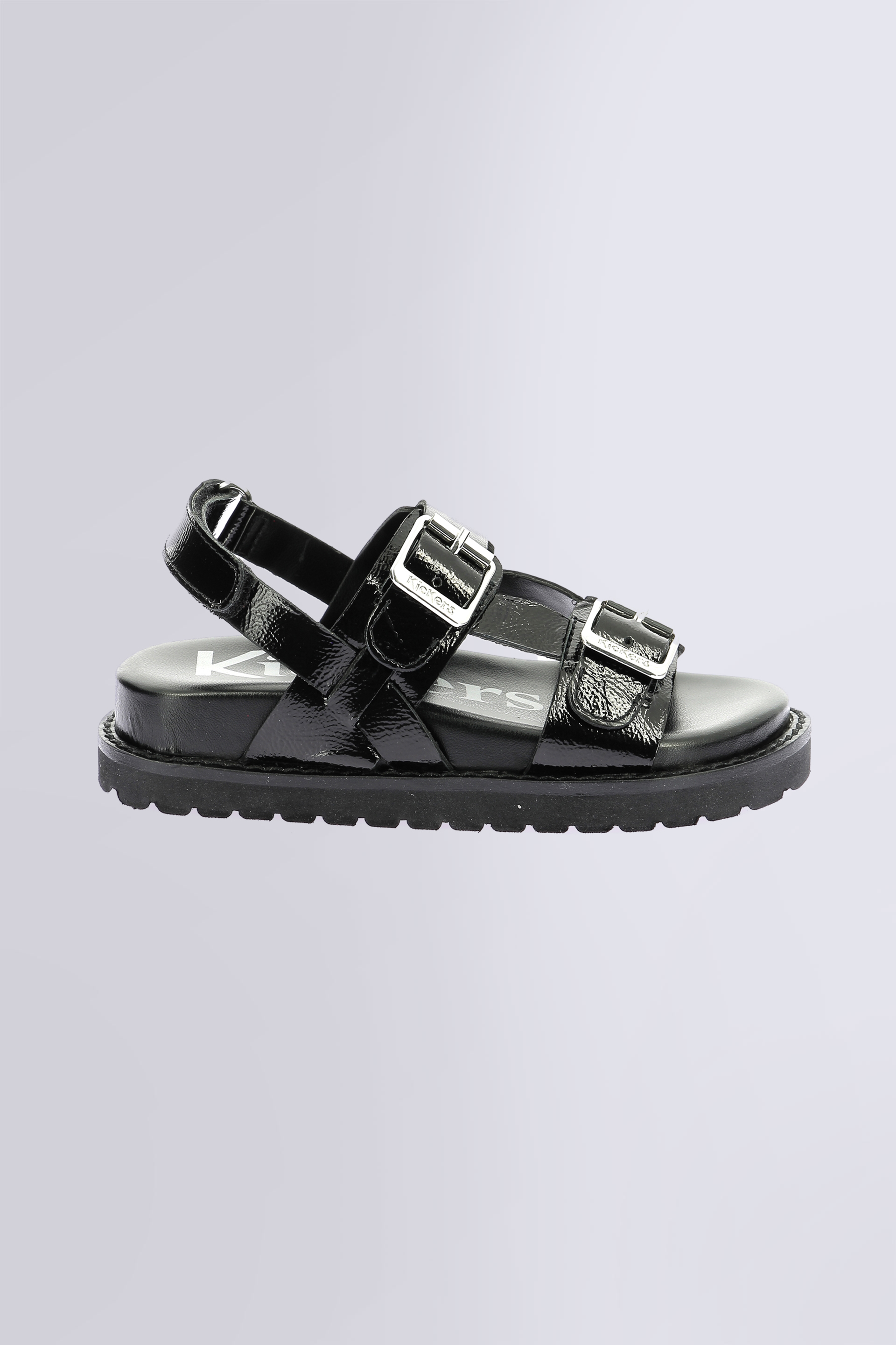 Neosummer Kid - Sandales noires pour fille de la marque Kickers  - Kids & Co © Officiel