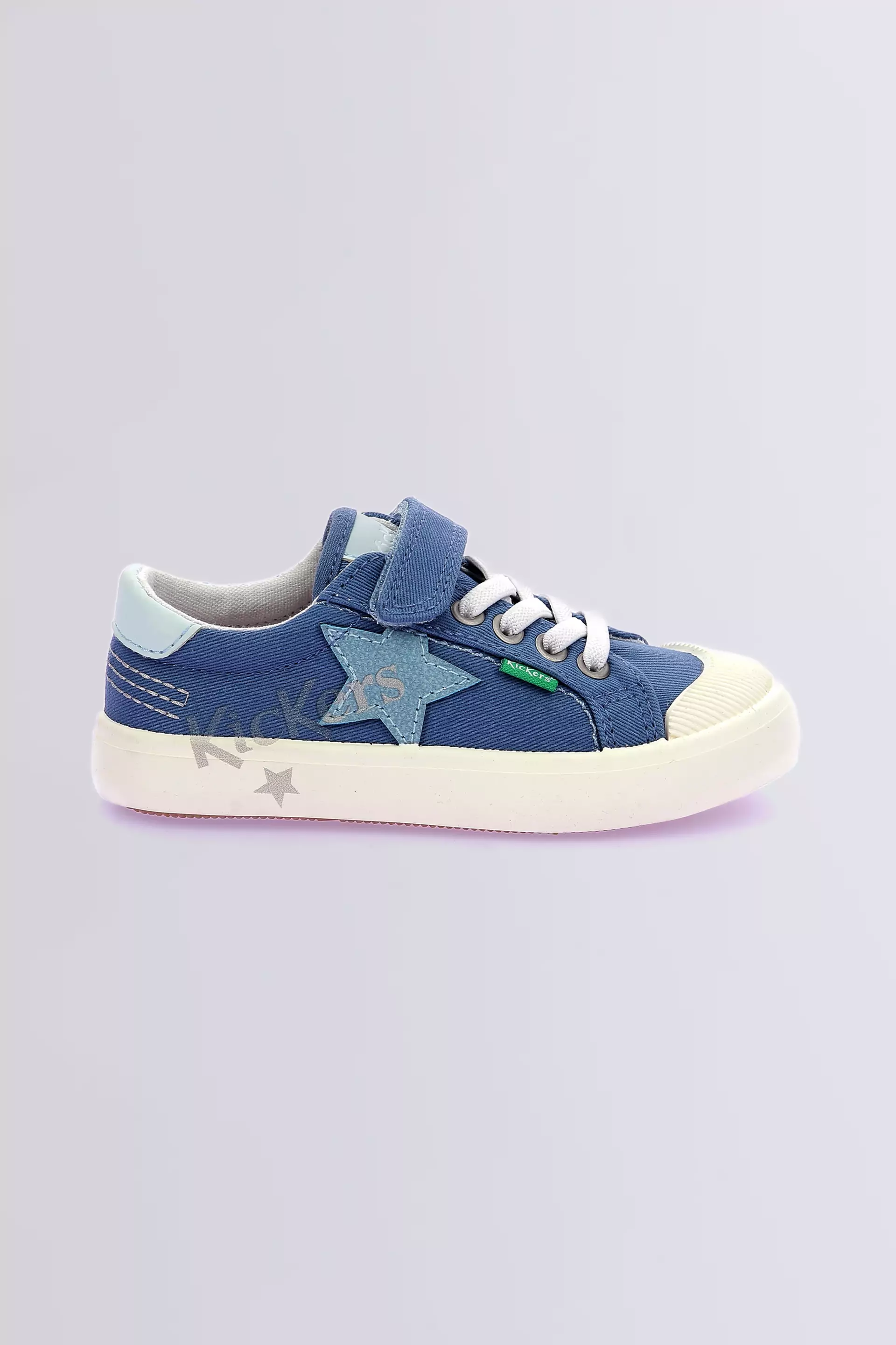 Kickgoldi - Baskets bleu pour garçon de la marque Kickers  - Kids & Co © Officiel