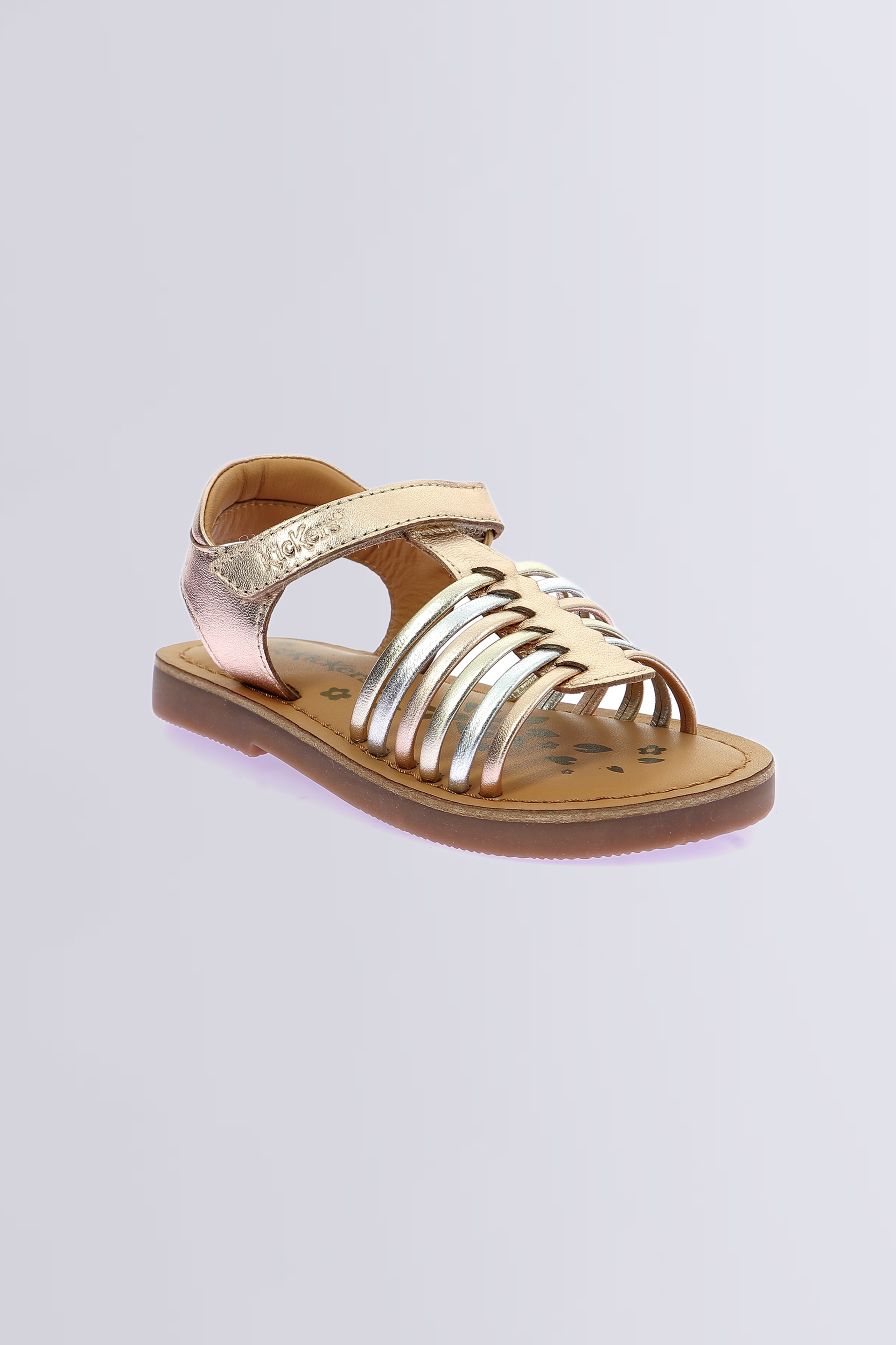 Kick prella Or rose multicolor metal