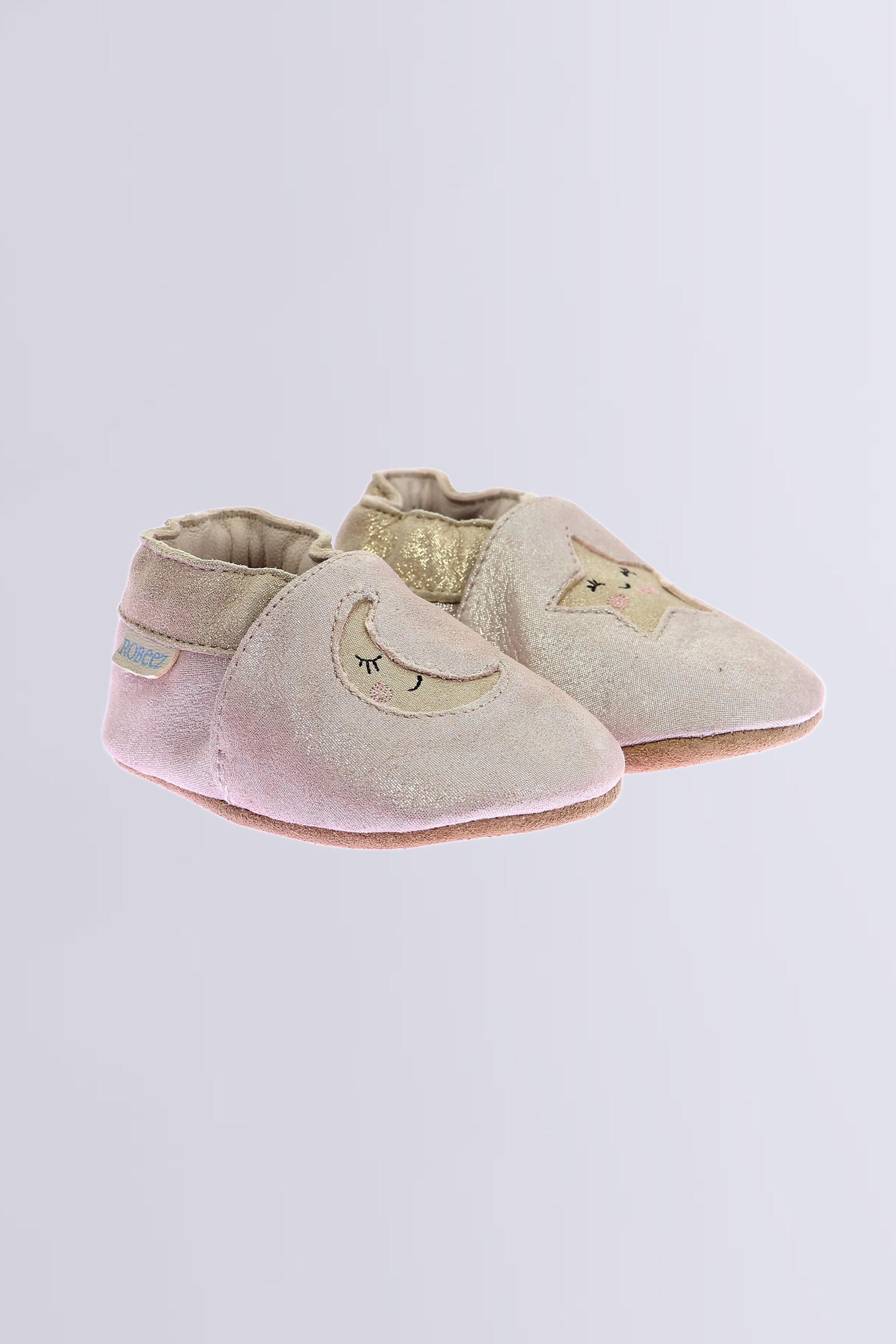 Circus Style - Chaussons souples rose à paillettes pour fille de la marque Robeez - Kids & Co © Officiel Circus Style - Chaussons souples rose à paillettes pour fille de la marque Robeez - Kids & Co © Officiel