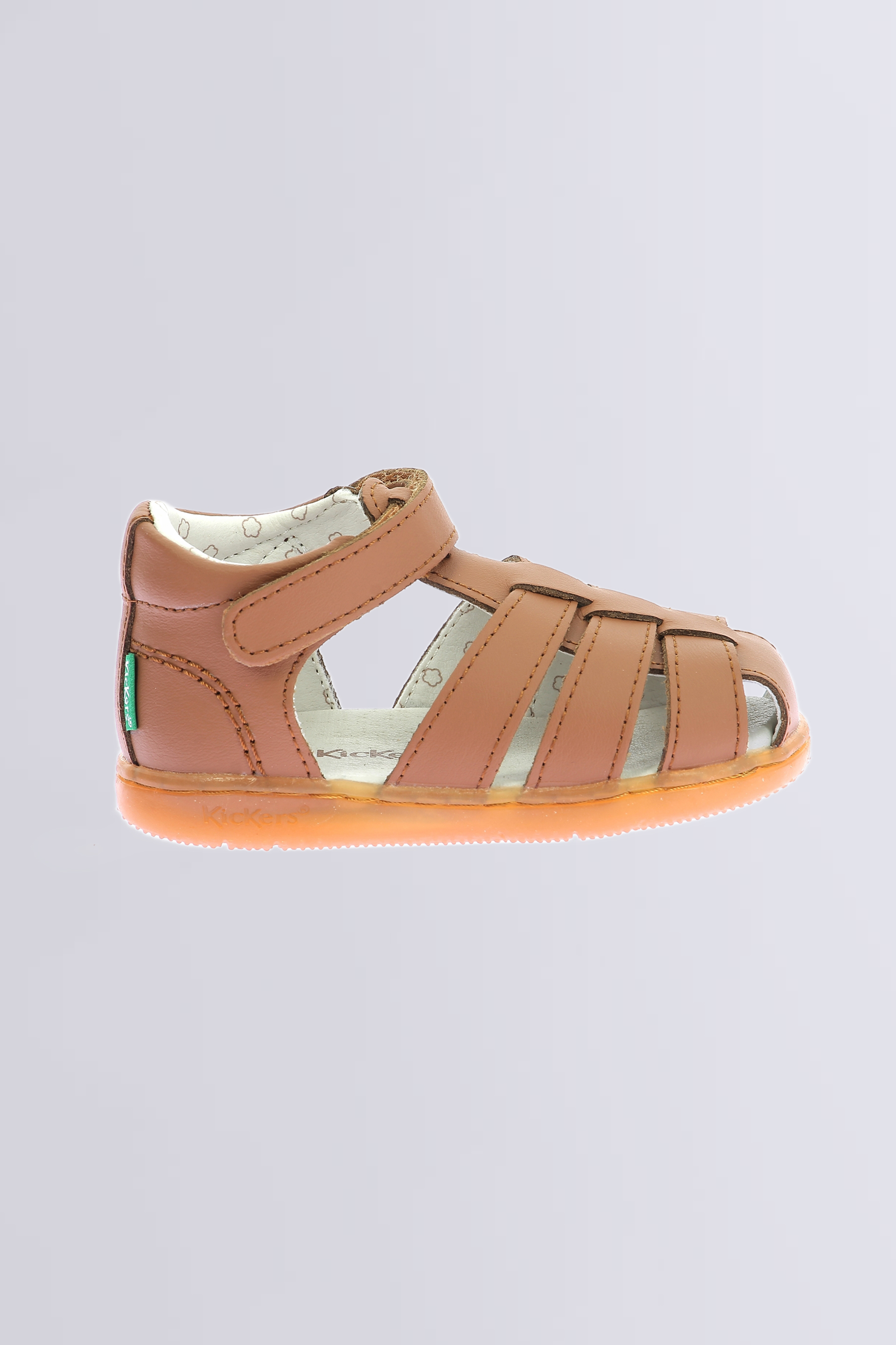 Kick Flo - Sandales camel pour fille et garçon de la marque Kickers  - Kids & Co © Officiel