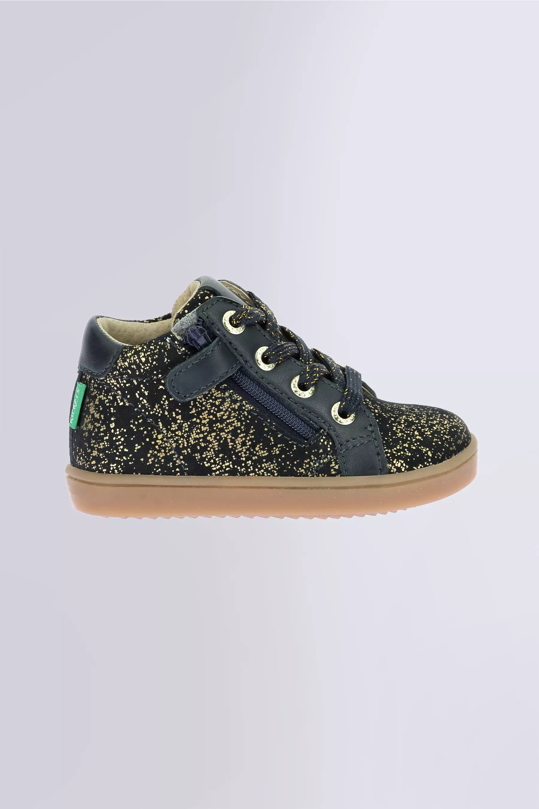 Kick Welly - Baskets marine pour fille de la marque Kickers  - Kids & Co © Officiel Kick Welly - Baskets marine pour fille de la marque Kickers  - Kids & Co © Officiel