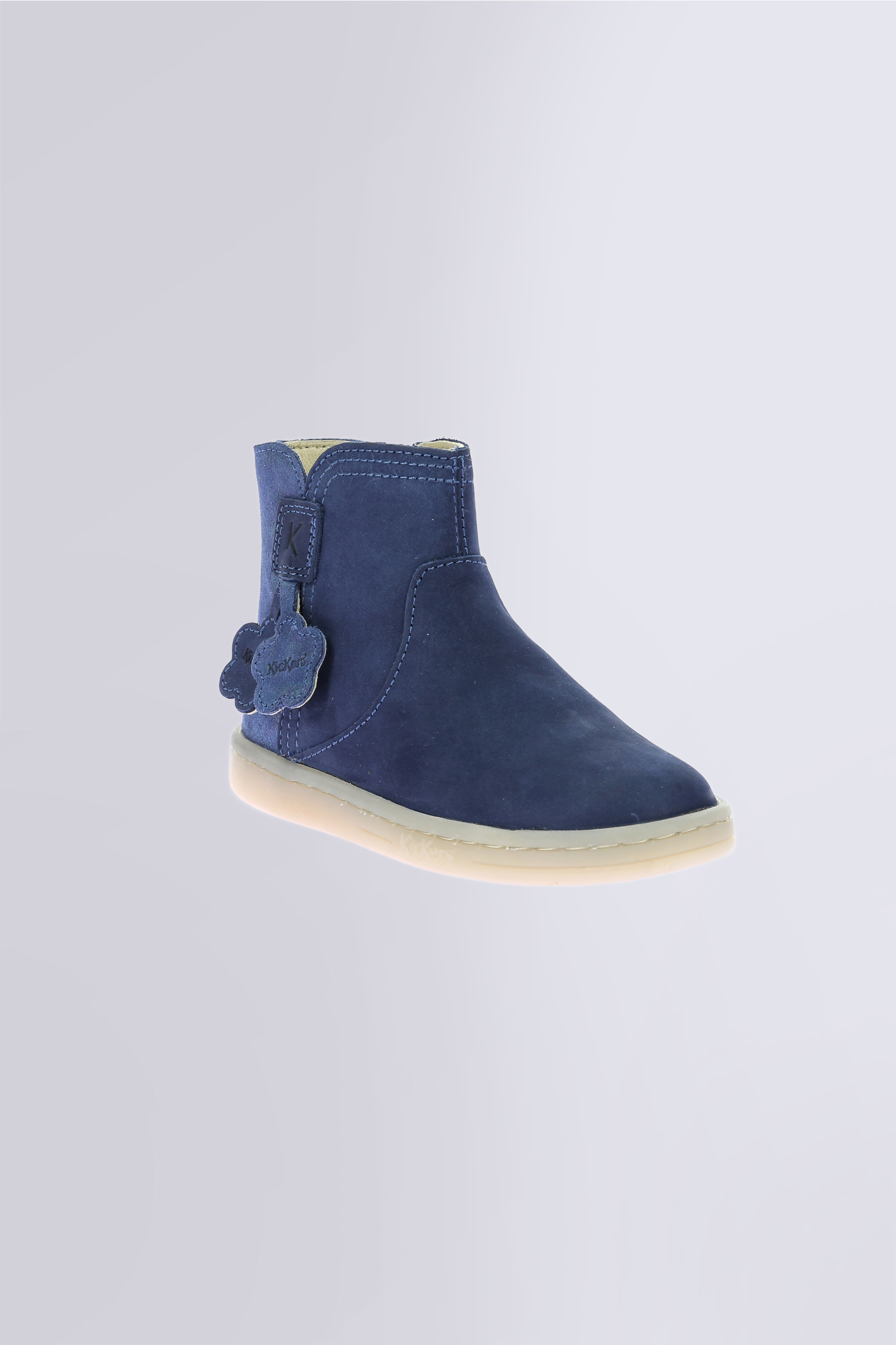 Kick Tackeen - Bottines marine pour fille de la marque Kickers  - Kids & Co © Officiel Kick Tackeen - Bottines marine pour fille de la marque Kickers  - Kids & Co © Officiel