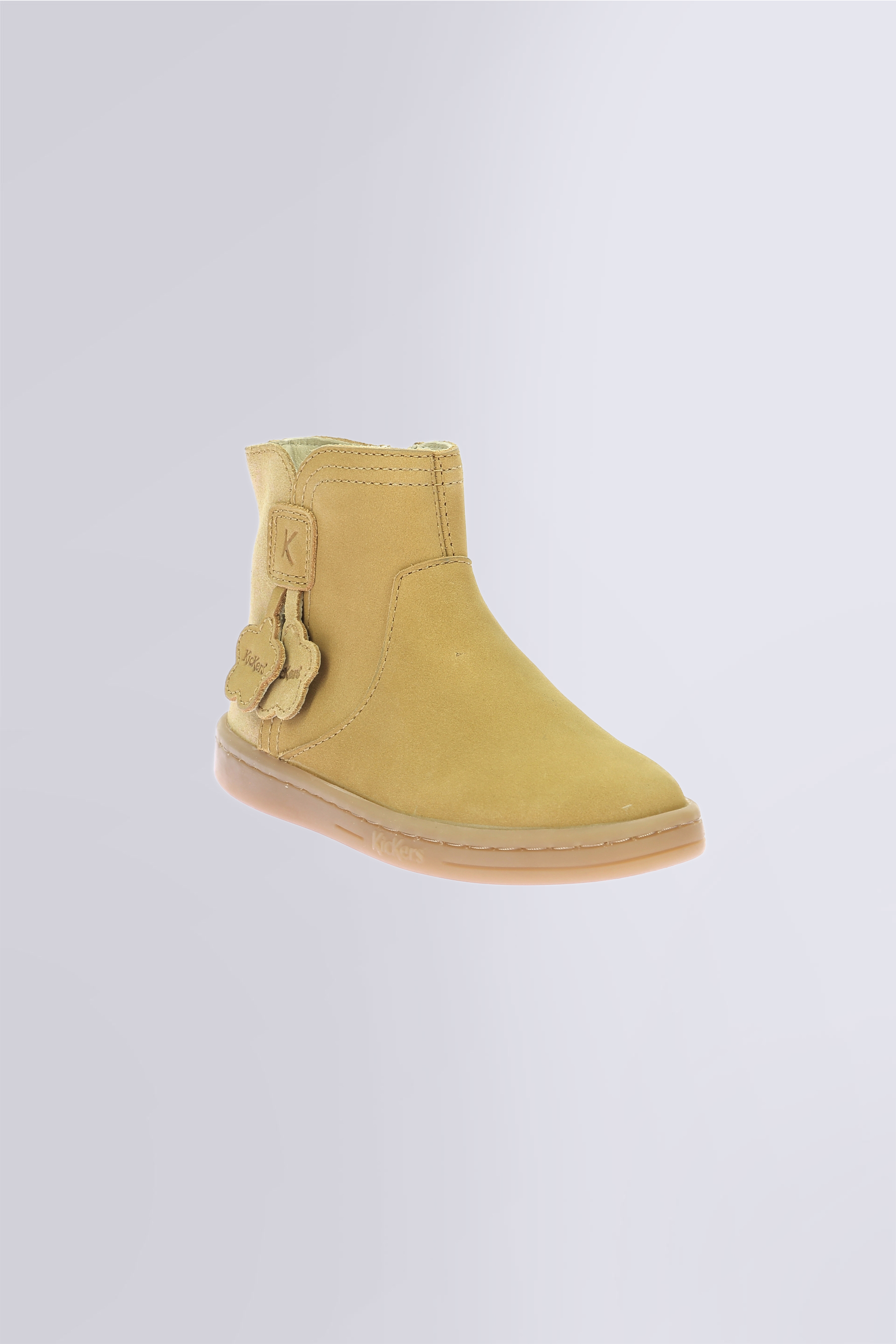 Kick Tackeen - Bottines camel pour fille de la marque Kickers  - Kids & Co © Officiel