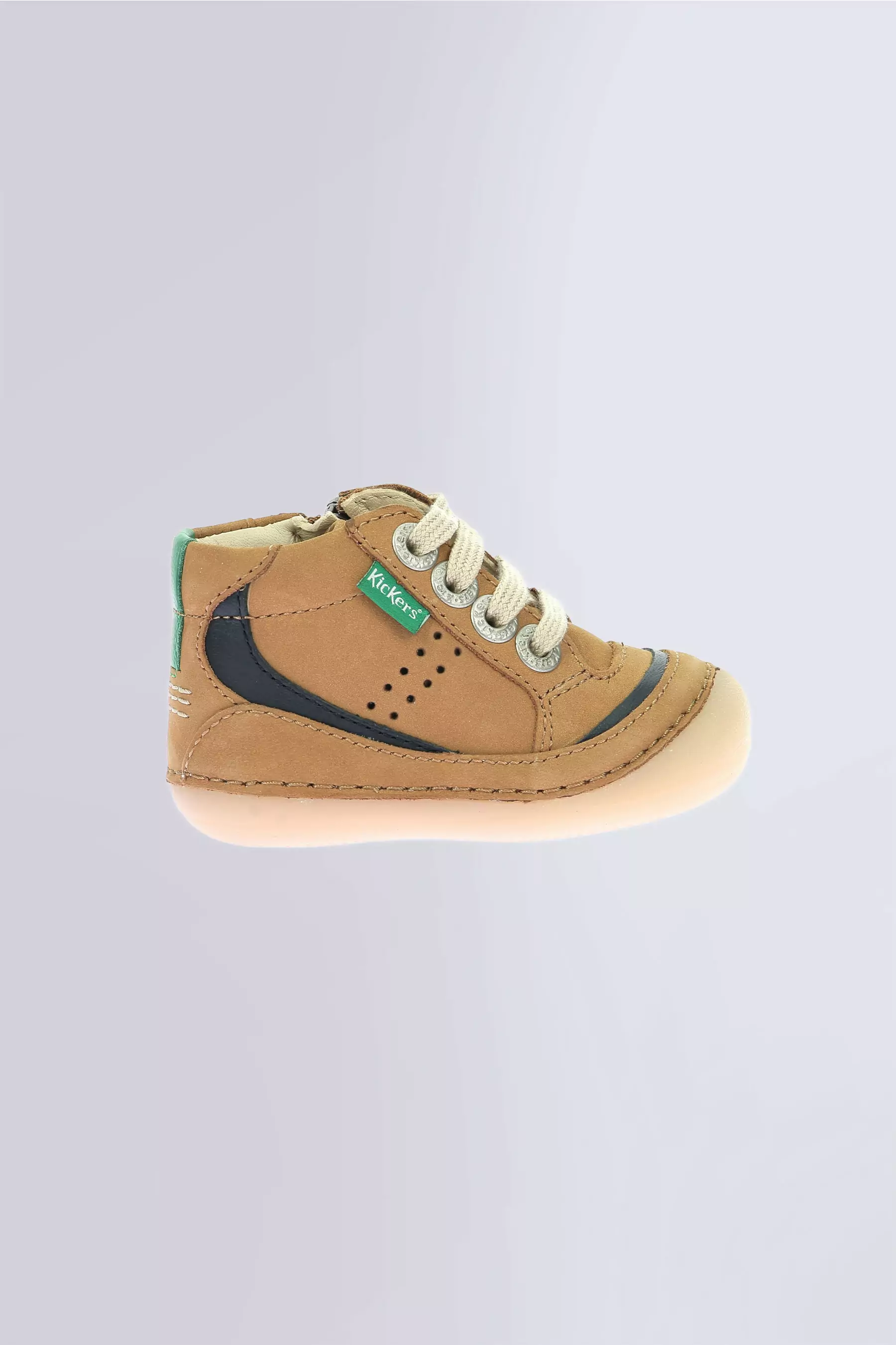 Kick Sopum - Bottillons jaune pour garçon de la marque Kickers  - Kids & Co © Officiel