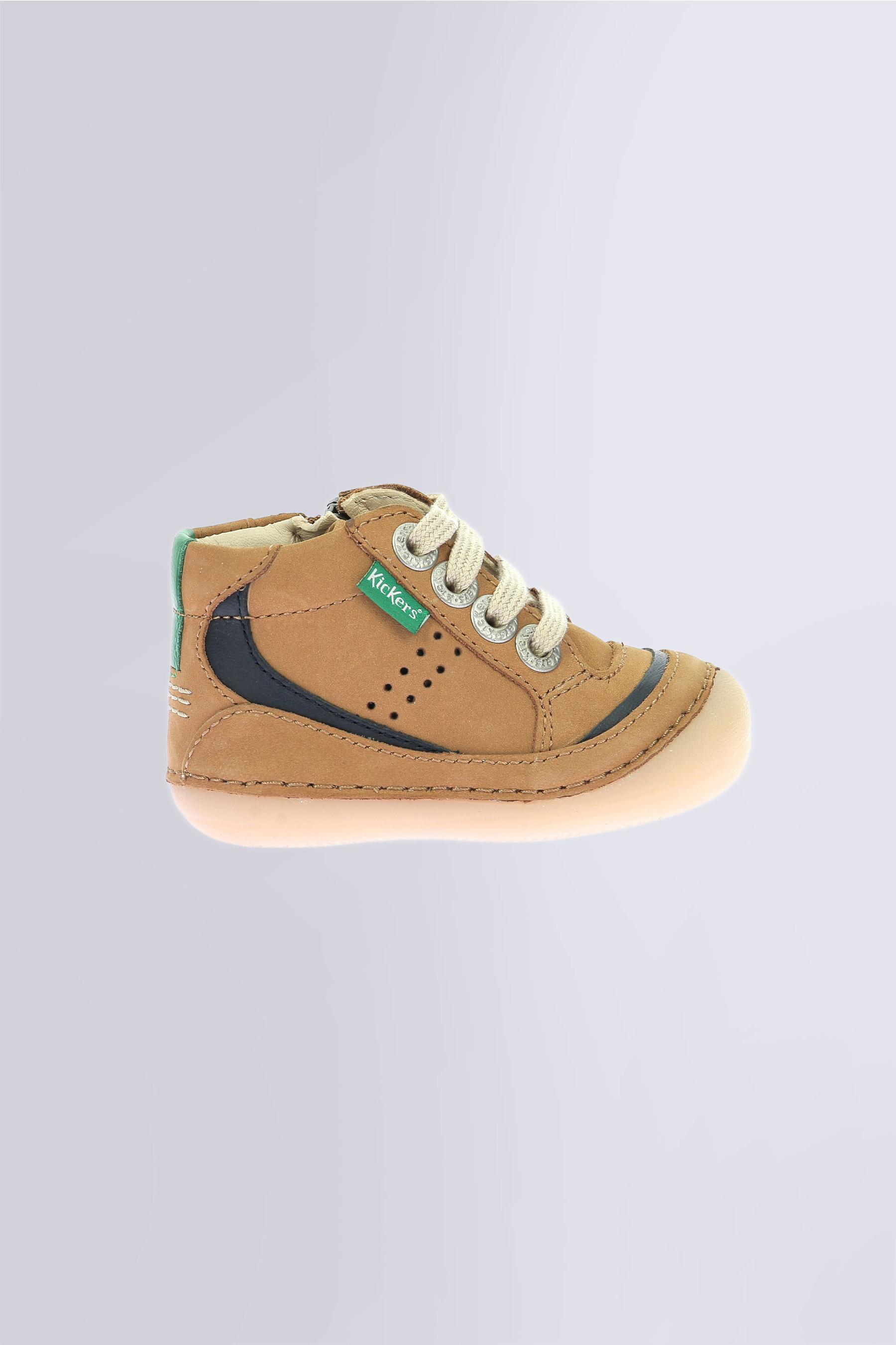 Kick Sopum - Bottillons jaune pour garçon de la marque Kickers  - Kids & Co © Officiel