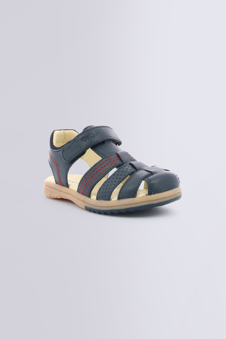 Platinium marine - Sandales pour garçon de la marque Kickers - Kids & Co © Officiel Platinium marine - Sandales pour garçon de la marque Kickers - Kids & Co © Officiel