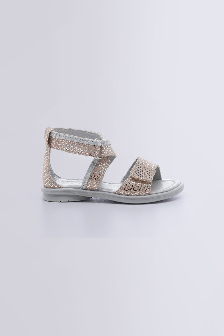 Sandales pour fille Jeny chair - chaussures pour enfant de la marque Mod 8 - Kids and Co