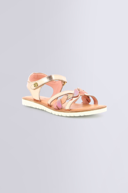 Betty - Sandales rose rainbow pour fille de la marque Kickers  - Kids & Co © Officiel Betty - Sandales rose rainbow pour fille de la marque Kickers  - Kids & Co © Officiel