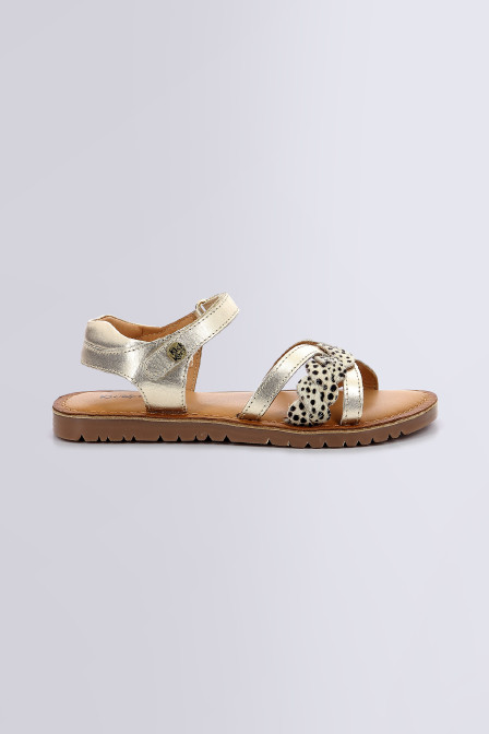 Betty - Sandales or pour fille de la marque Kickers  - Kids & Co © Officiel