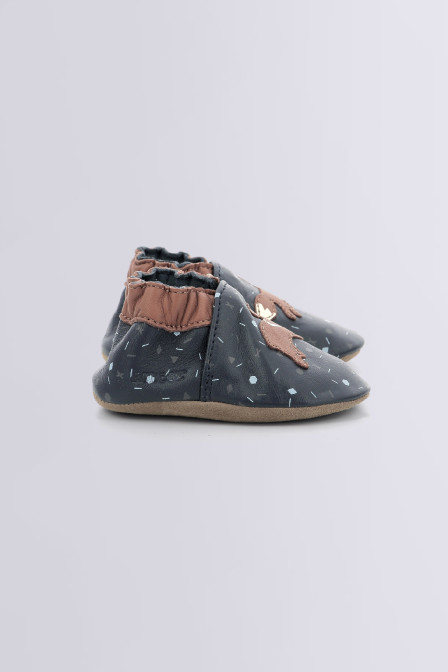 Game Run - Chaussons marine pour garçon de la marque Robeez  - Kids & Co © Officiel