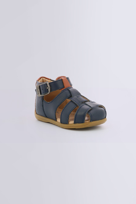 Sandales pour garçon Odassio marine - chaussures pour bébé de la marque Aster - Kids and Co Sandales pour garçon Odassio marine - chaussures pour bébé de la marque Aster - Kids and Co