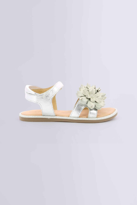 Pamina argent - Sandales pour fille de la marque Mod 8 - Kids & Co © Officiel