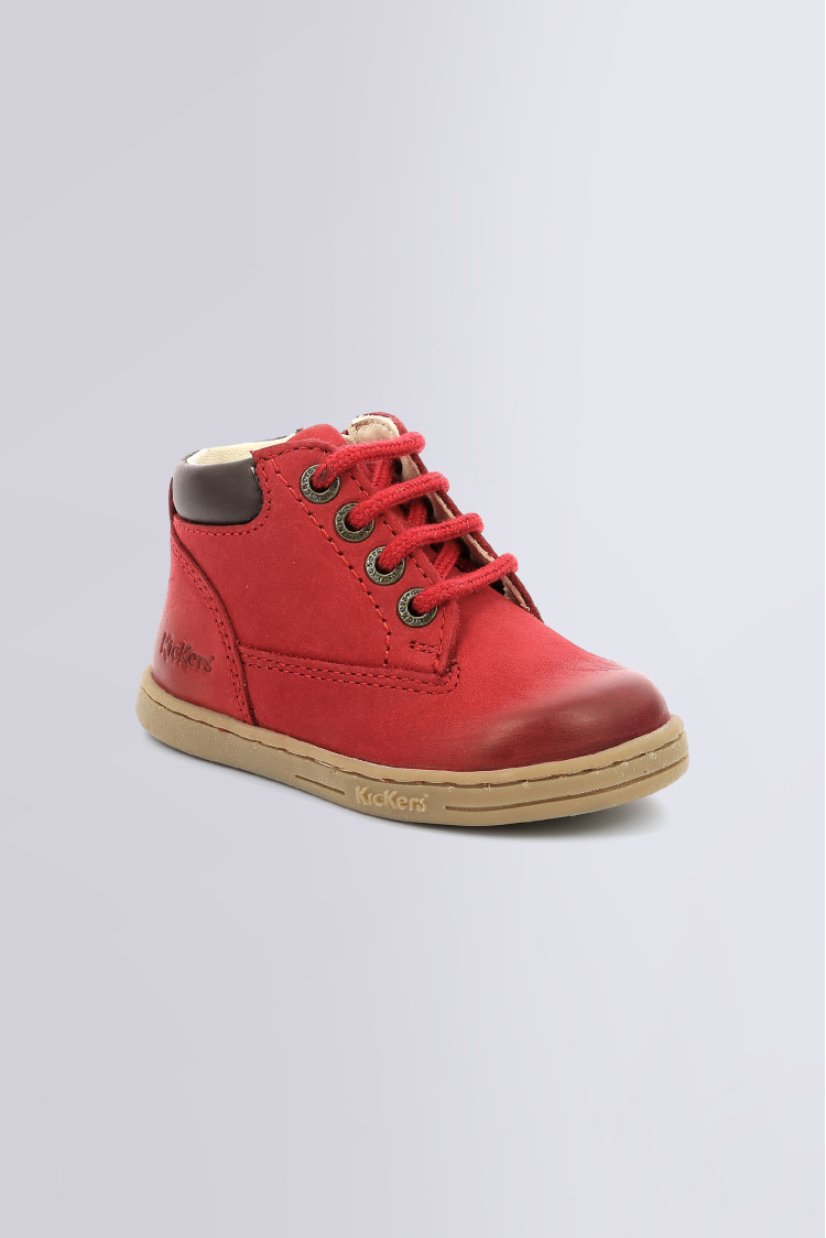 Tackland Bottillons rouge pour fille et gar on de la marque