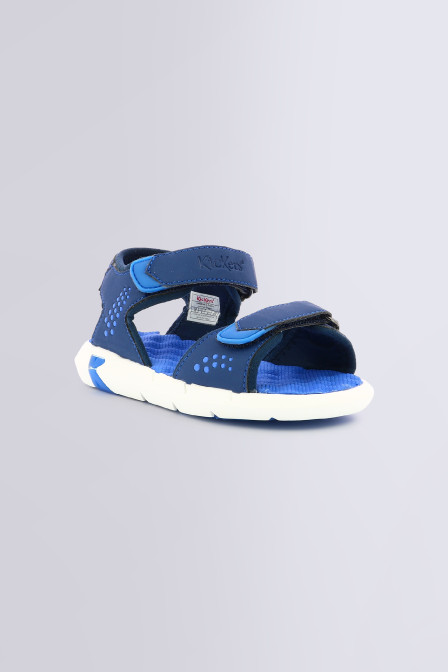 Jumangap - Sandales bleu pour garçon de la marque Kickers  - Kids & Co © Officiel Jumangap - Sandales bleu pour garçon de la marque Kickers  - Kids & Co © Officiel